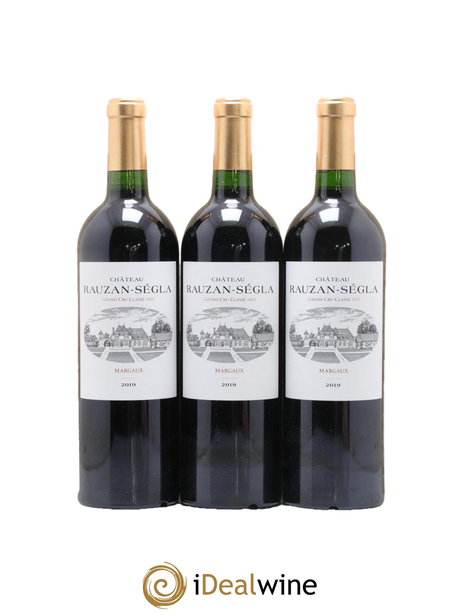 Château Rauzan Ségla Grand Cru Classé 2019 - Lot de 3 bouteilles - 1