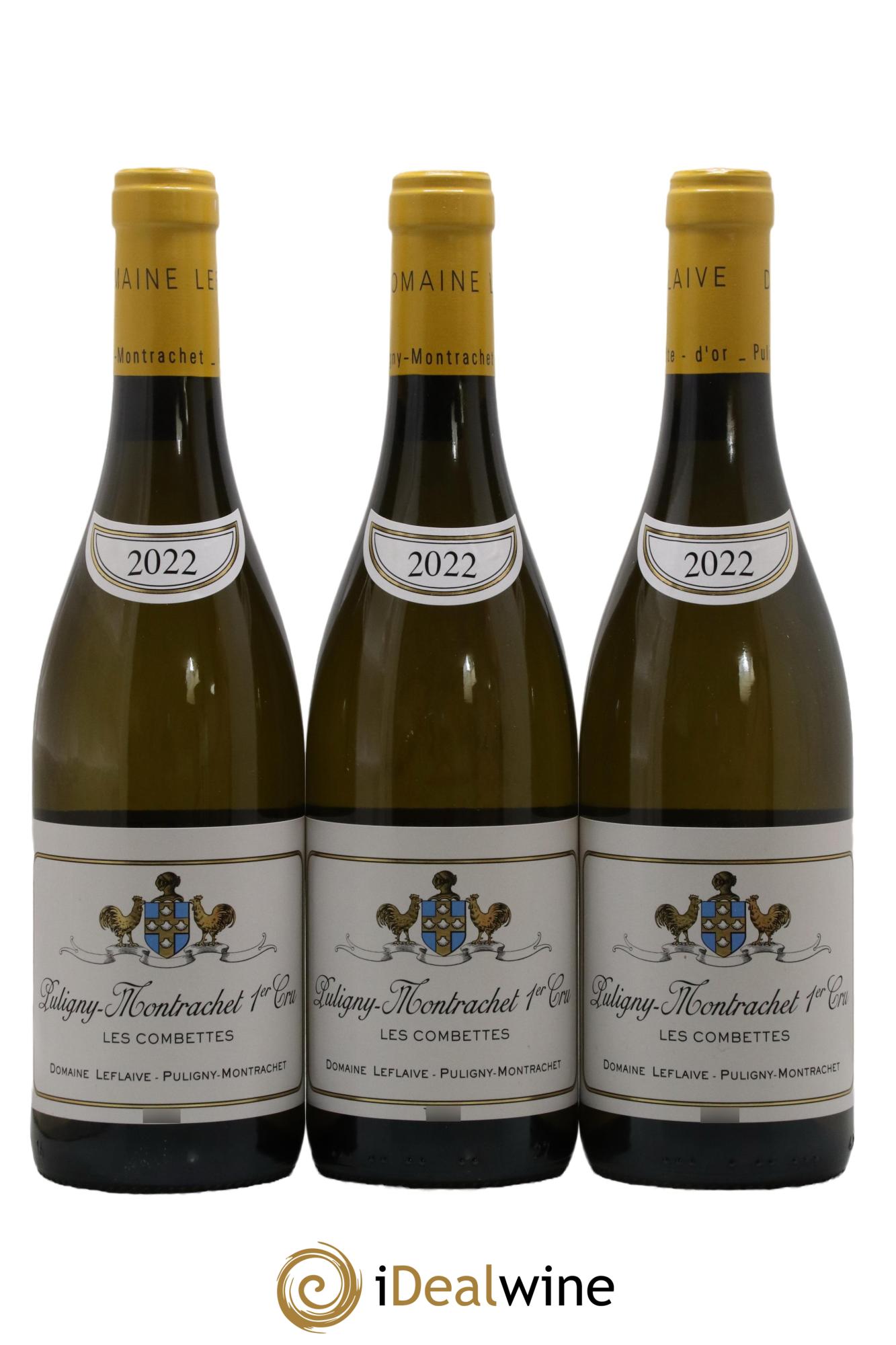 Puligny-Montrachet 1er Cru Les Combettes Leflaive (Domaine) 2022 - Lot de 3 bouteilles - 0