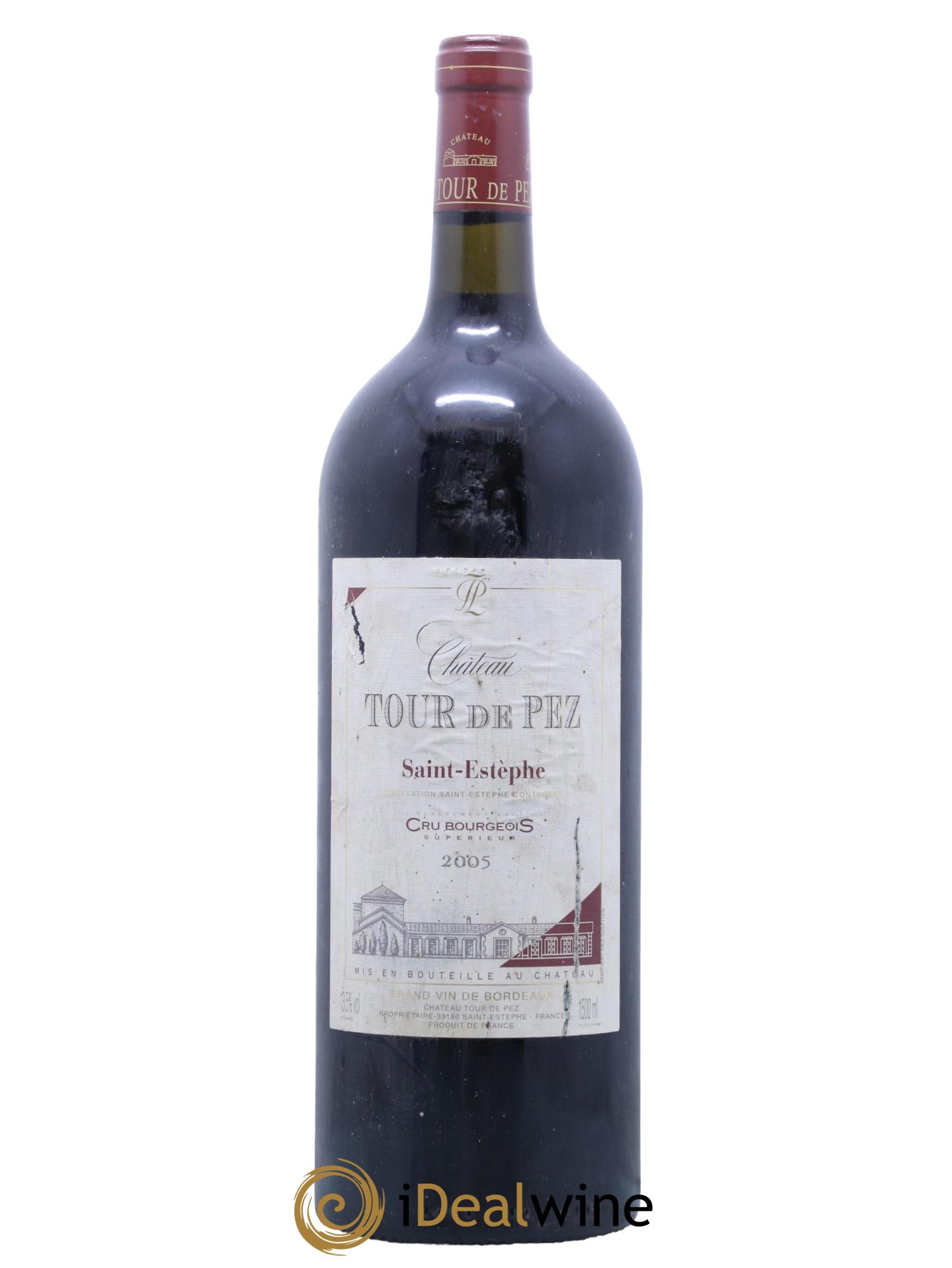 Château Tour de Pez Cru Bourgeois 2005 - Lot de 1 magnum - 0