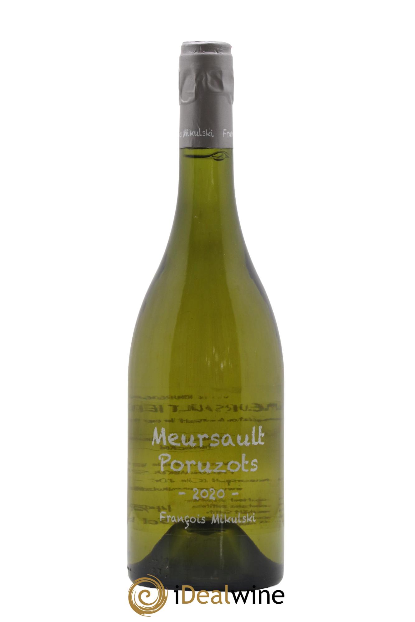Meursault 1er Cru Poruzots François Mikulski 2020 - Lot de 1 bouteille - 0
