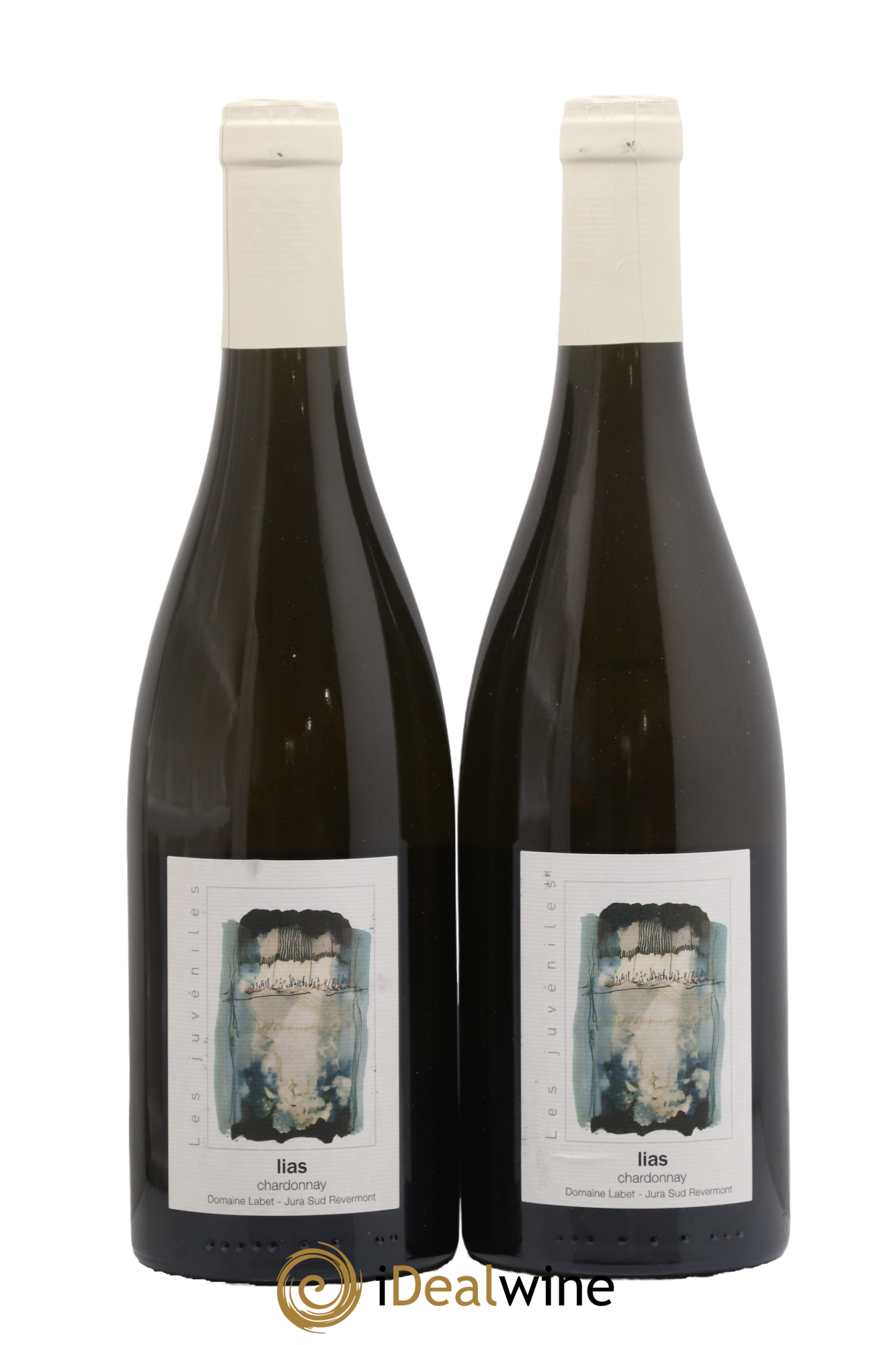 Côtes du Jura Chardonnay Lias Romain - Julien - Charline Labet 2022 - Lot de 2 bouteilles - 0
