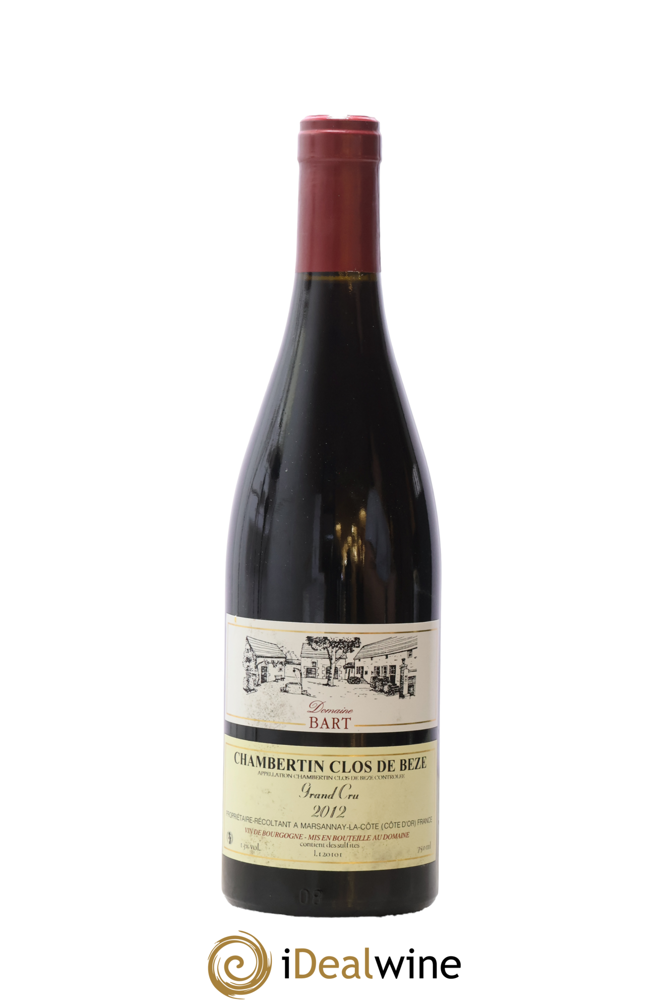 Chambertin Clos de Bèze Grand Cru Bart (Domaine) 2012 - Posten von 1 Flasche - 0