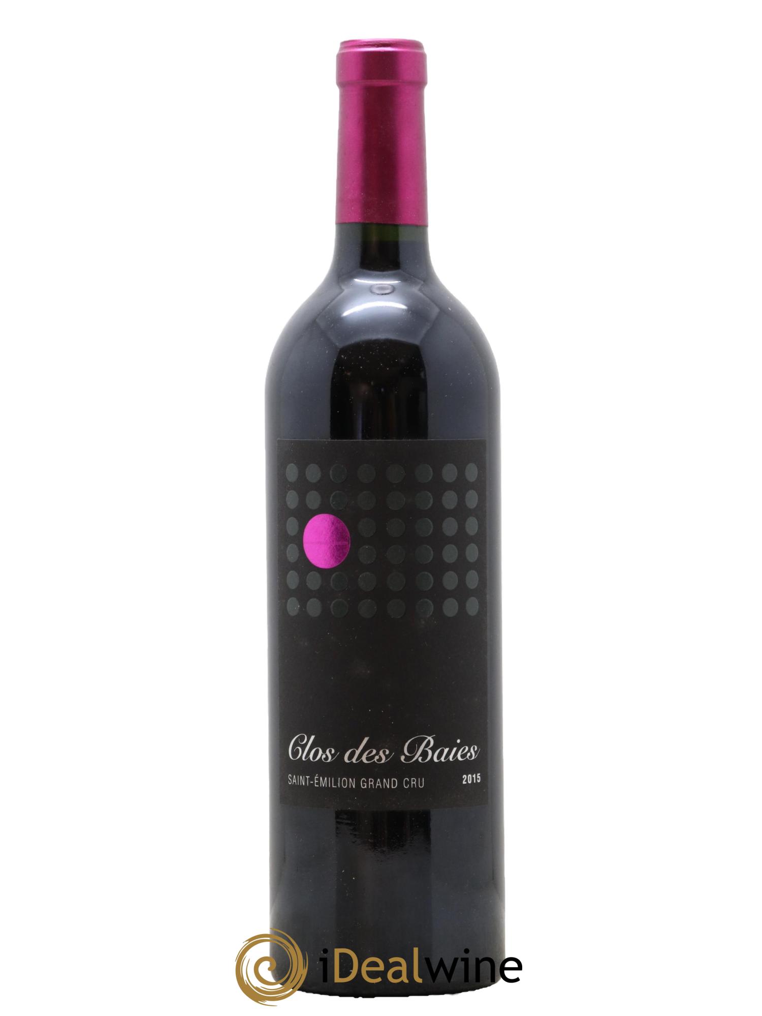 Saint-Émilion Grand Cru Clos des Baies 2015 - Lot de 1 bouteille - 0