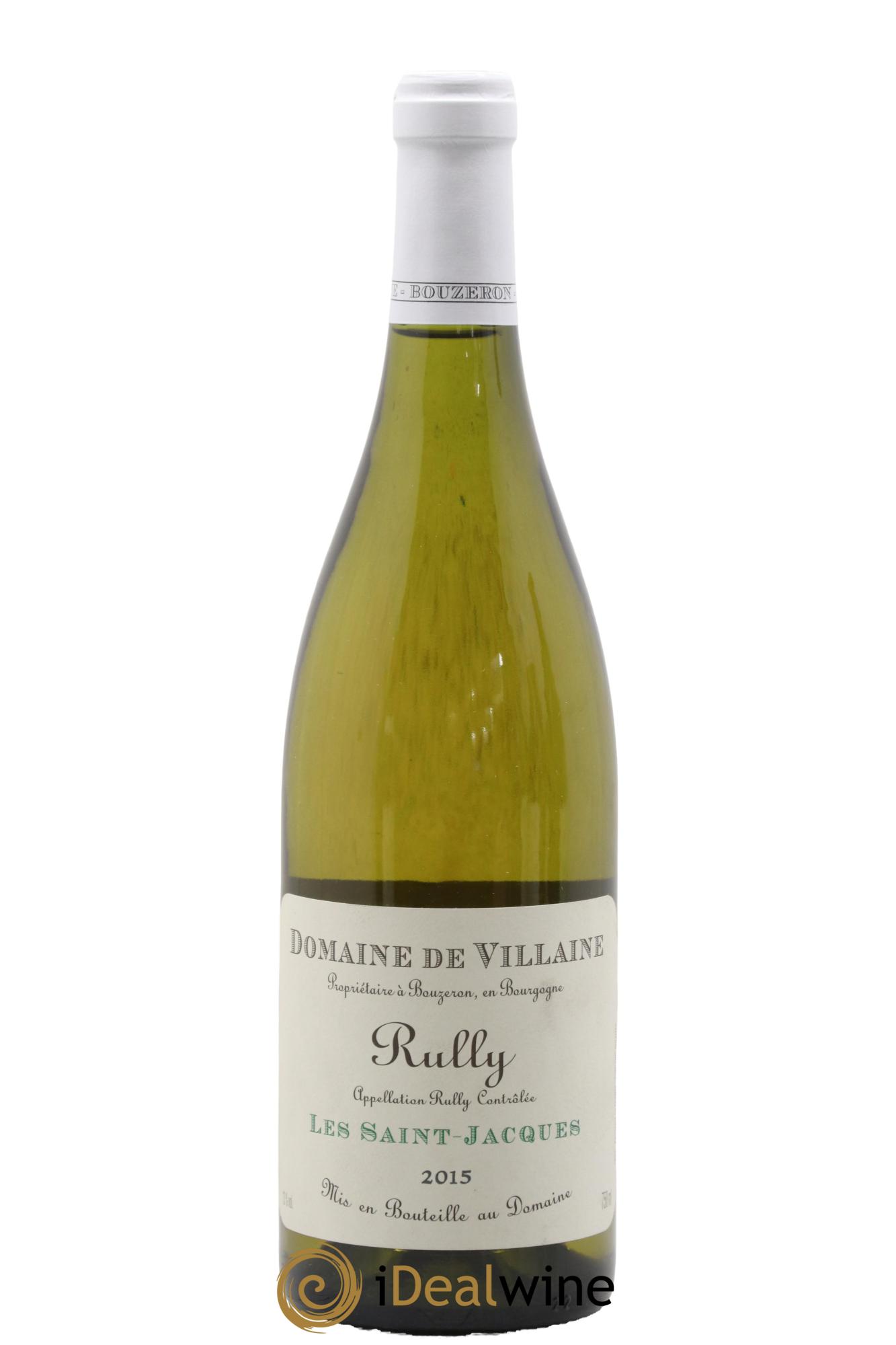 Rully Les Saint-Jacques Domaine de Villaine 2015 - Lot of 1 bottle - 0