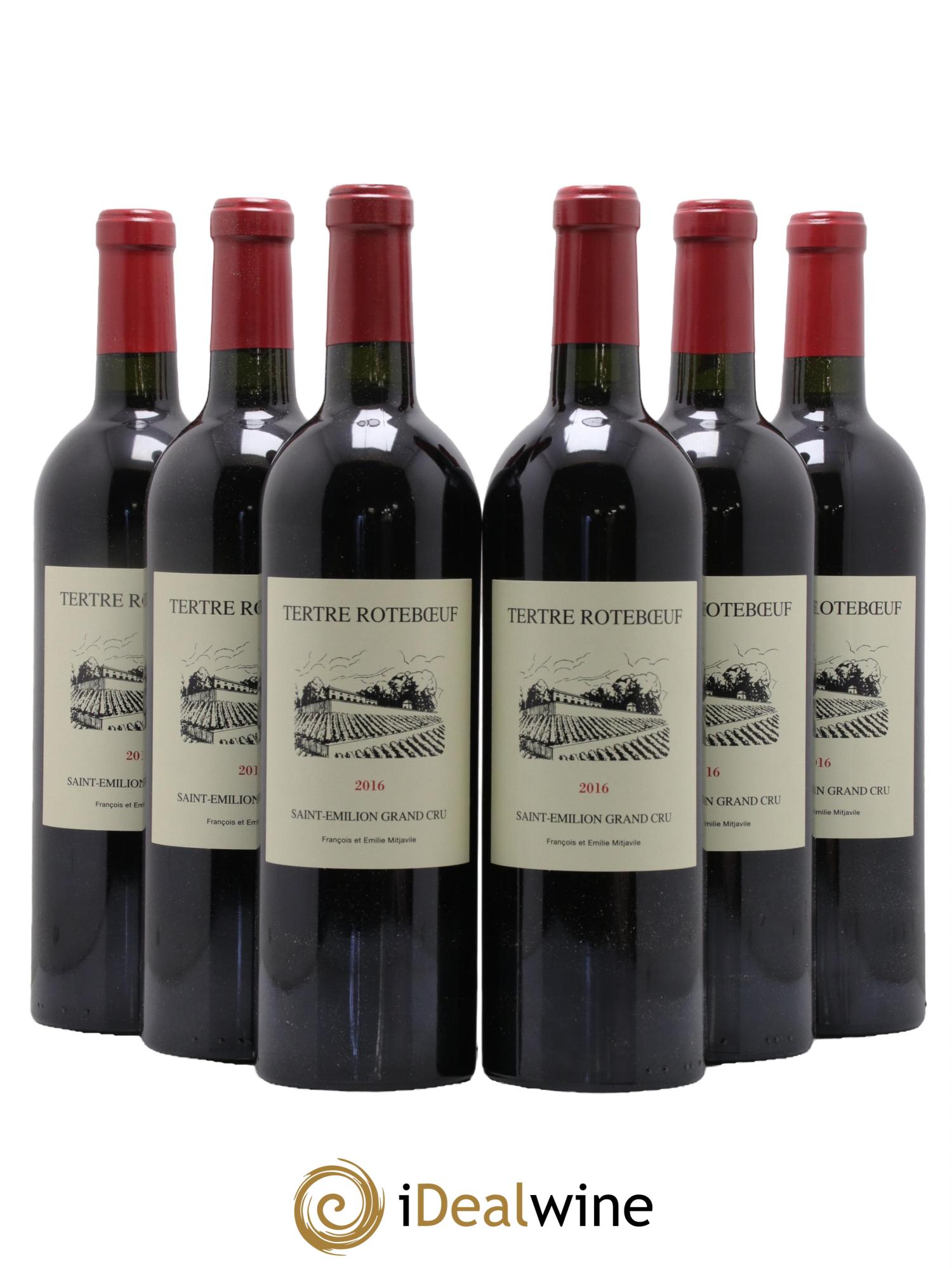 Château Tertre Roteboeuf 2016 - Posten von 6 Flaschen - 0