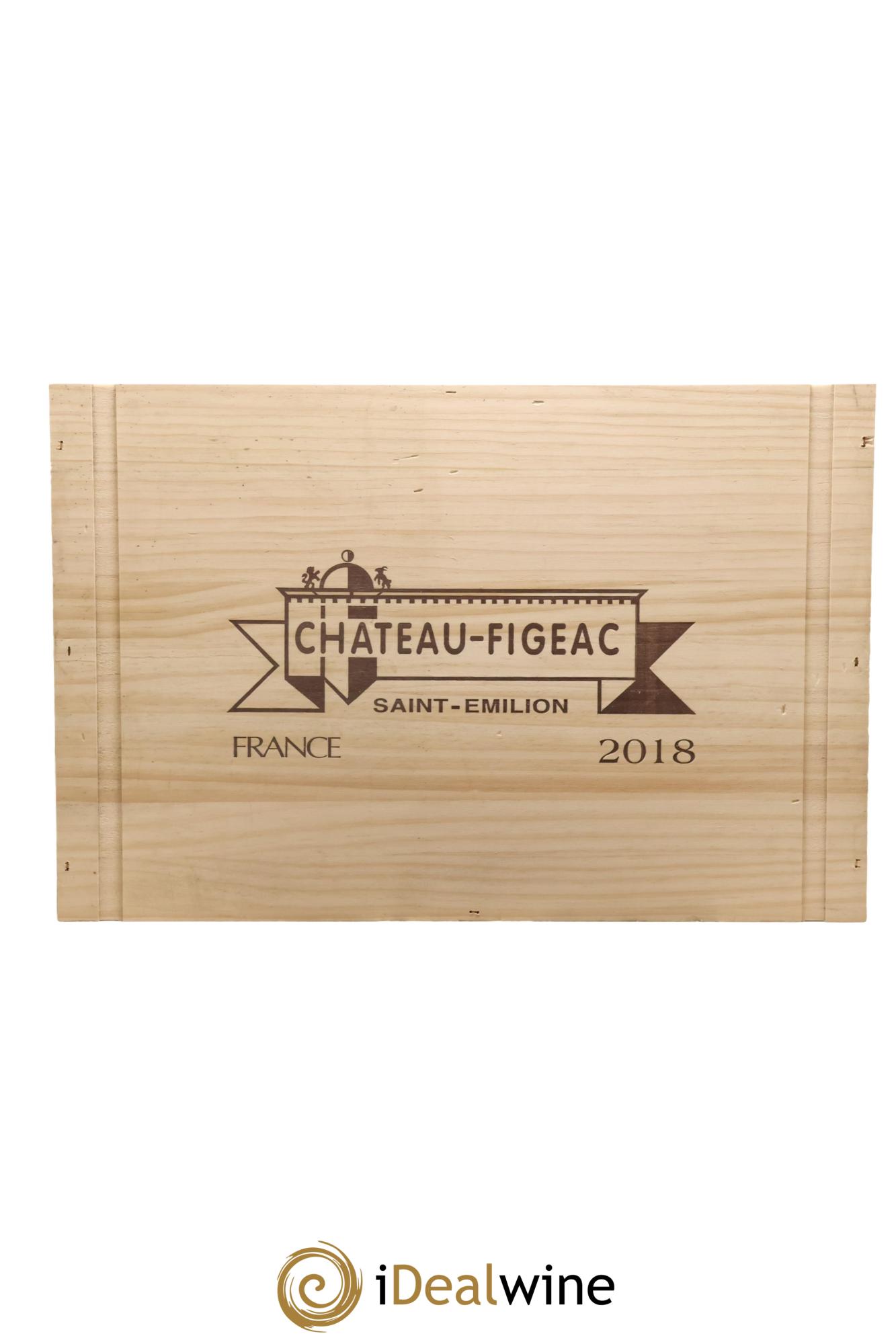 Château Figeac 1er Grand Cru Classé A 2018 - Posten von 6 Flaschen - 3