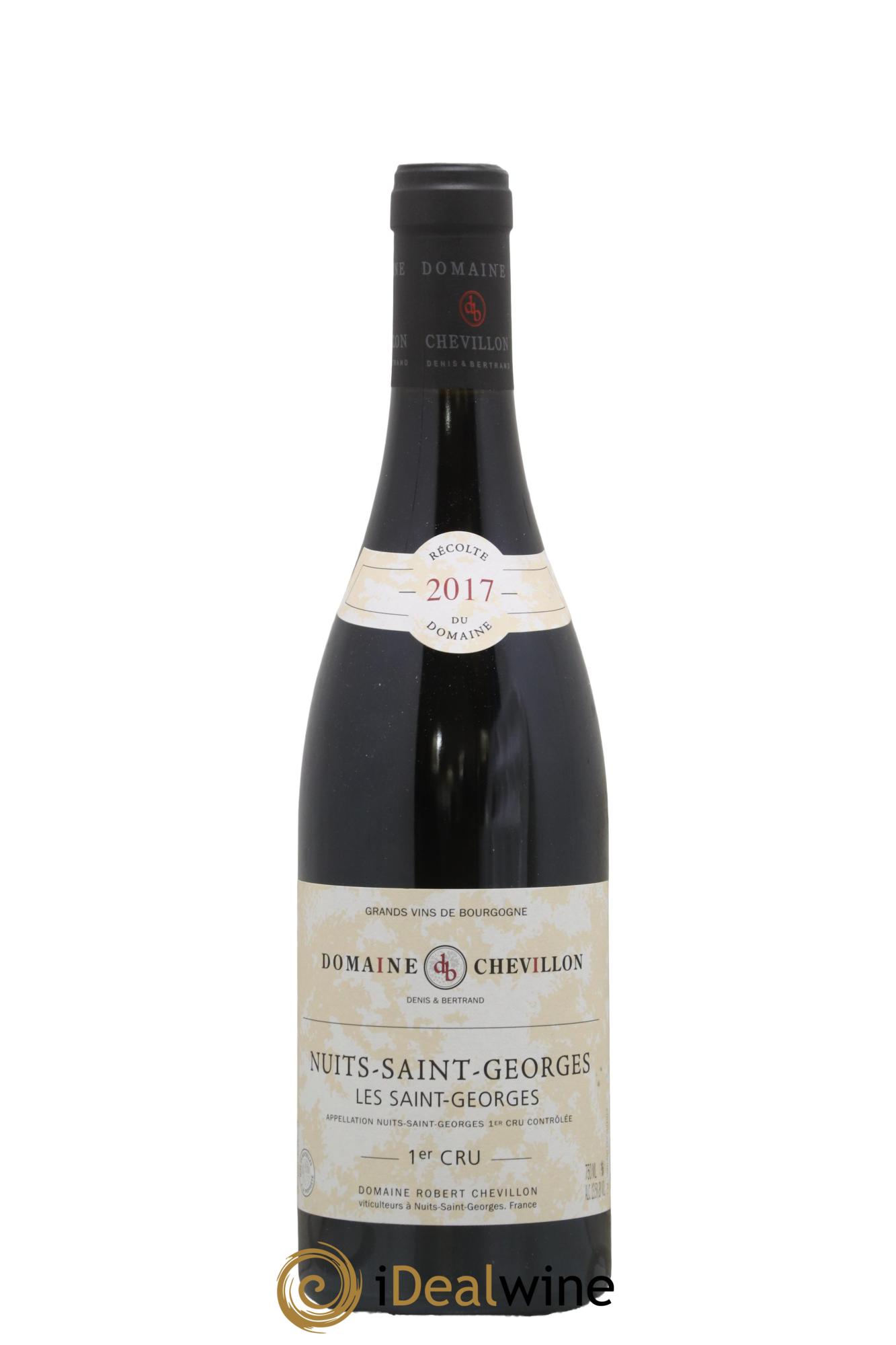 Nuits-Saint-Georges 1er Cru Les Saint Georges Robert Chevillon 2017 - Lot de 1 bouteille - 0