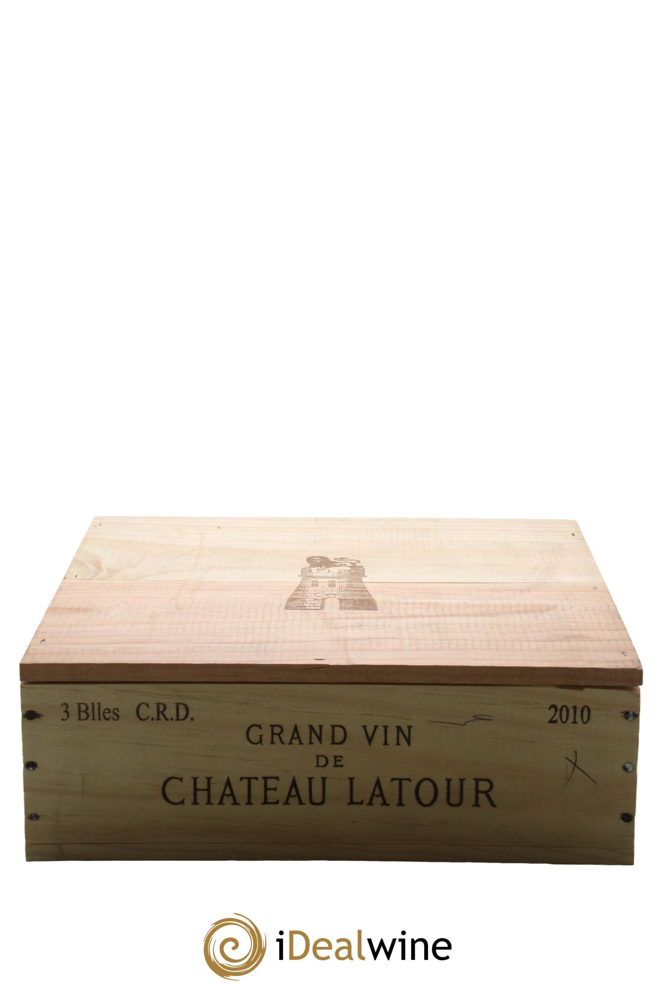 Château Latour 1er Grand Cru Classé 2010 - Posten von 3 Flaschen - 1