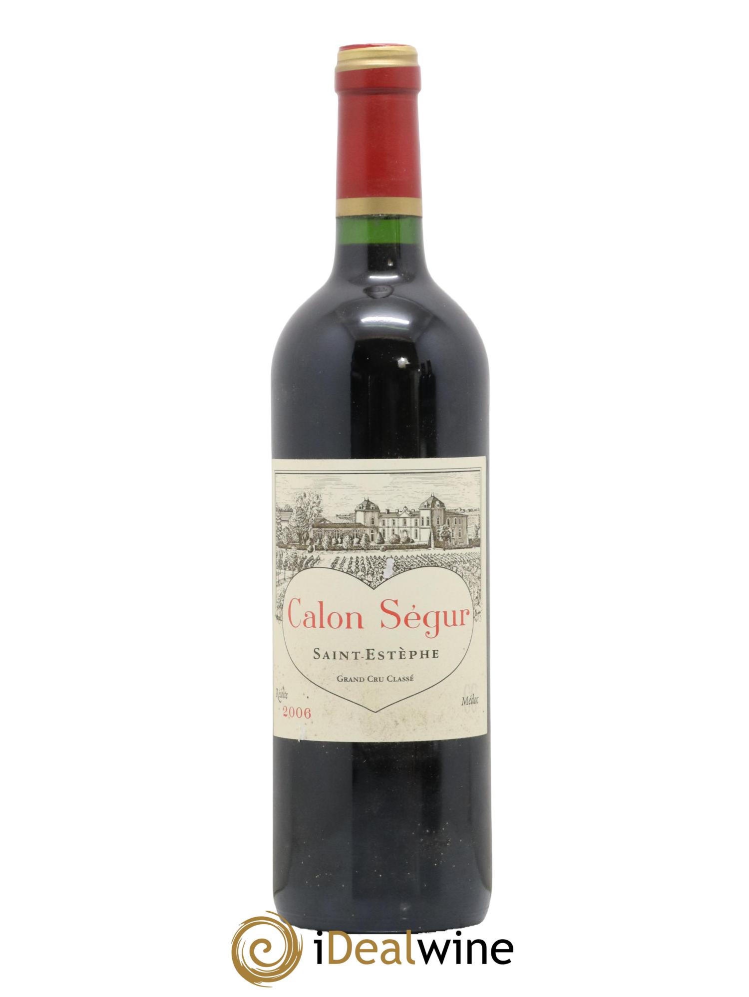 Château Calon Ségur 3ème Grand Cru Classé 2006 - Lot de 1 bouteille - 0