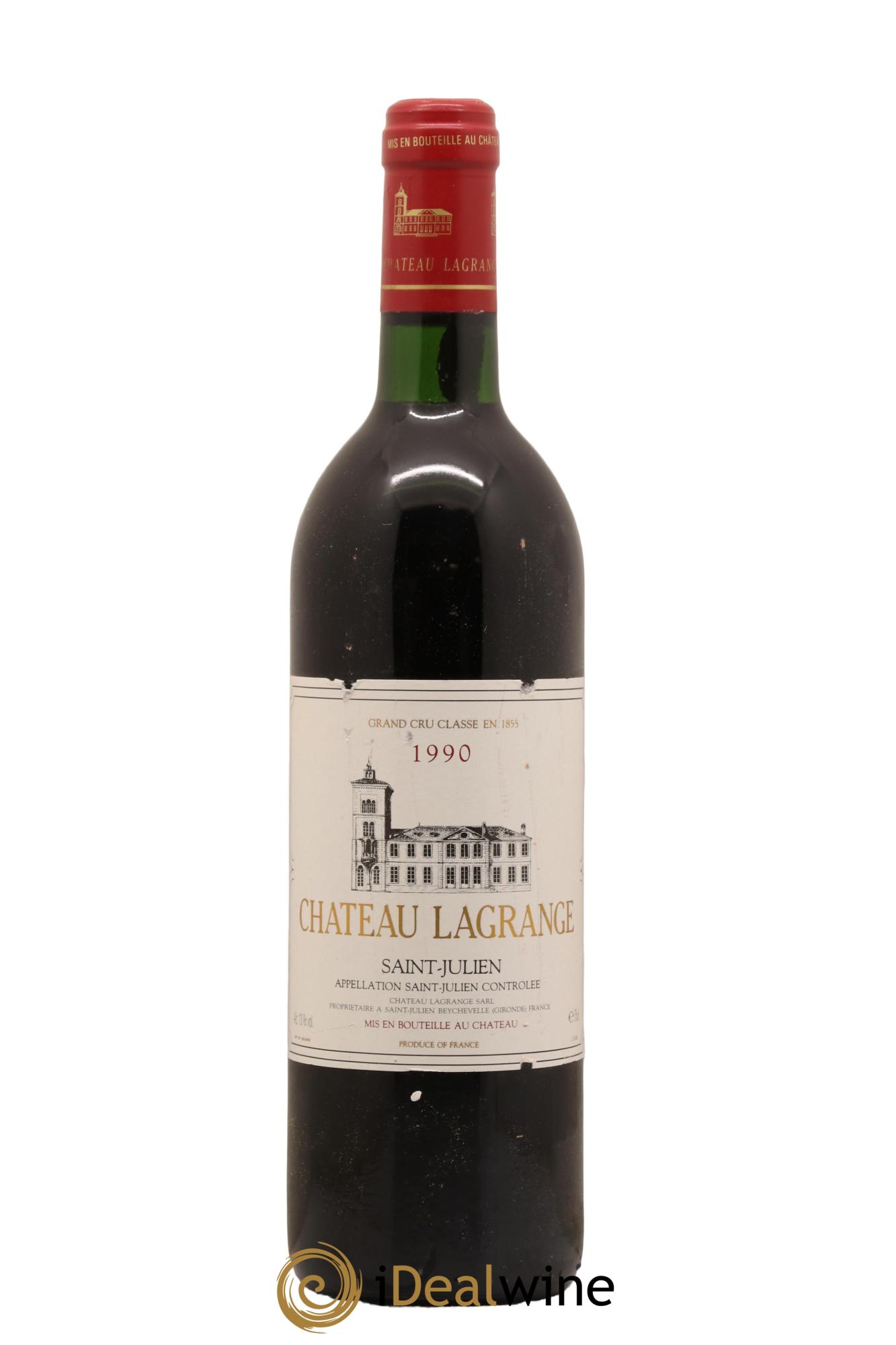 Château Lagrange 3ème Grand Cru Classé 1990 - Lot de 1 bouteille - 0