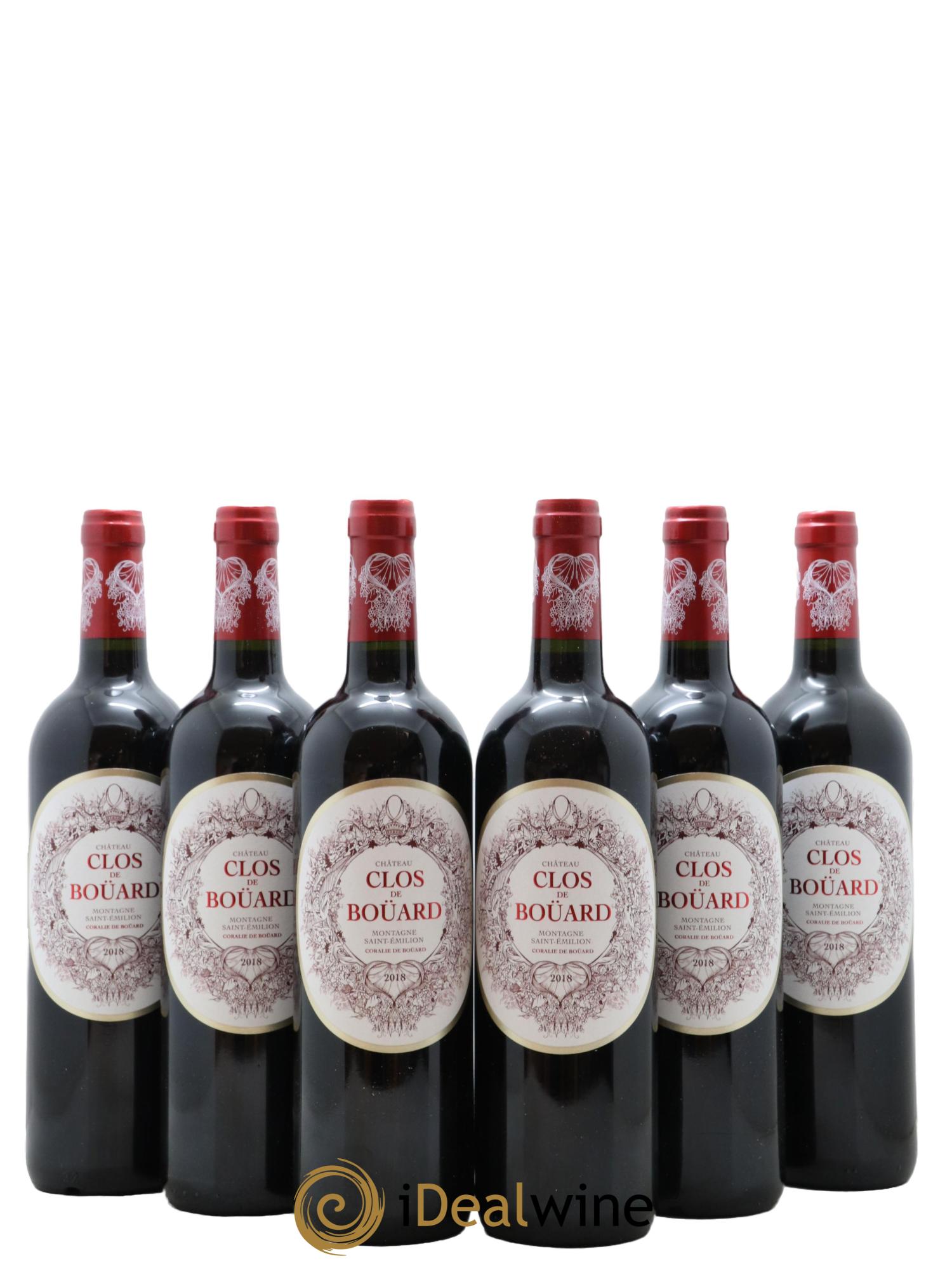 Château Clos de Boüard 2018 - Lot de 6 bouteilles - 0
