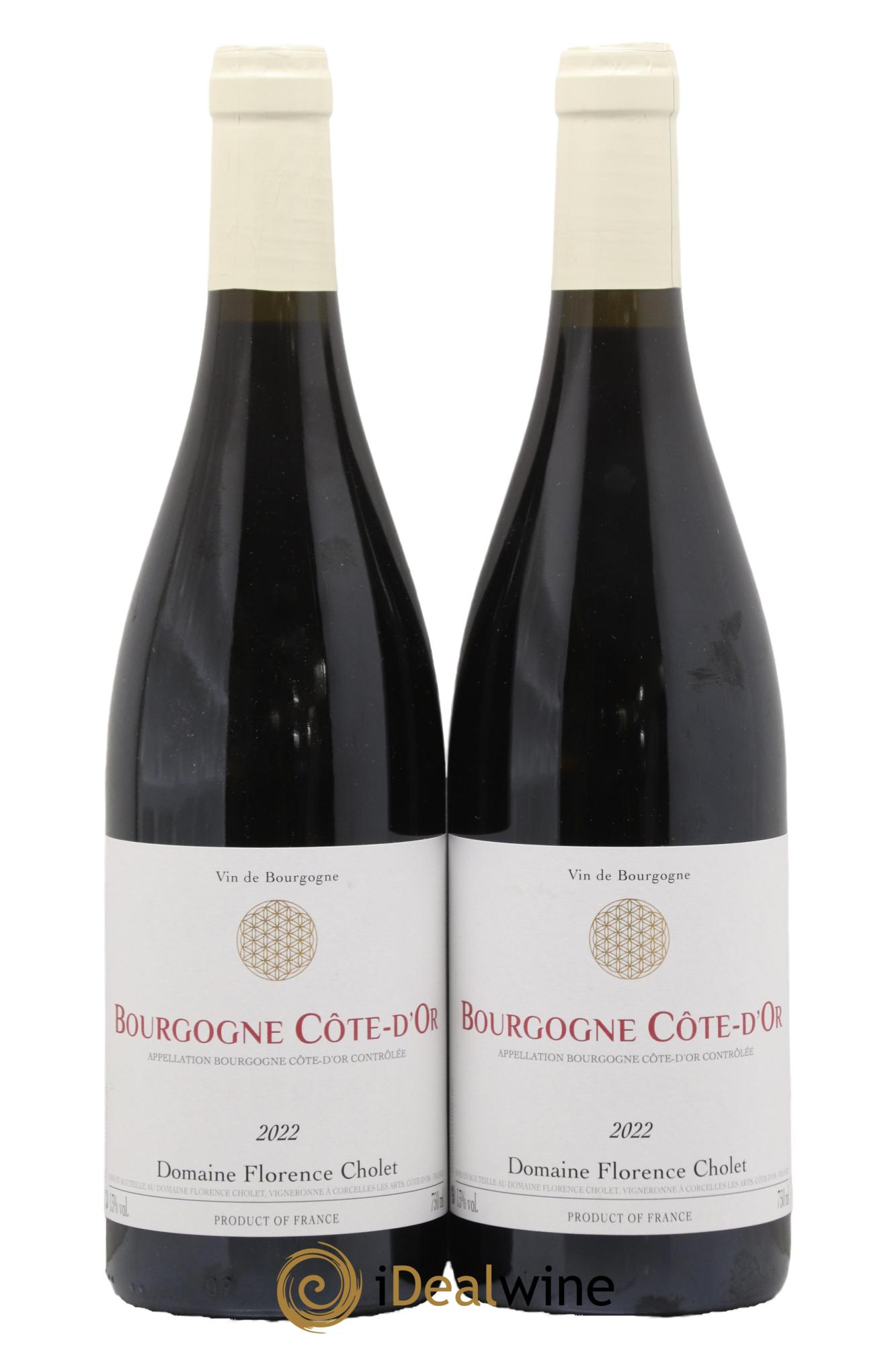 Bourgogne Côte D'Or Florence Cholet 2022 - Lot de 2 bouteilles - 0