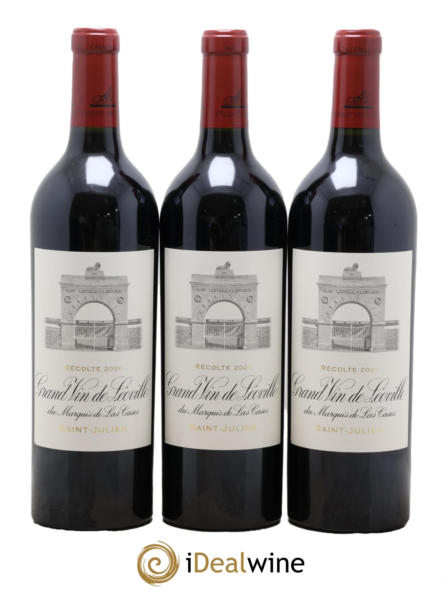 Château Léoville Las Cases 2ème Grand Cru Classé 2020 - Lot of 6 bottles - 1