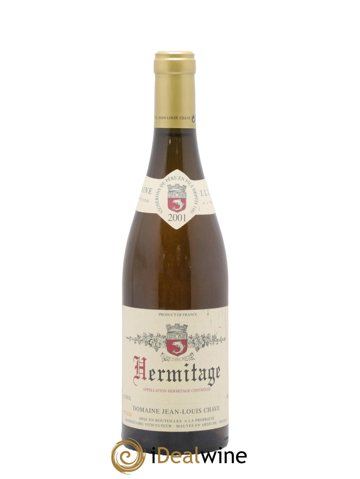 Hermitage Jean-Louis Chave 2001 - Lotto di 1 bottiglia - 0