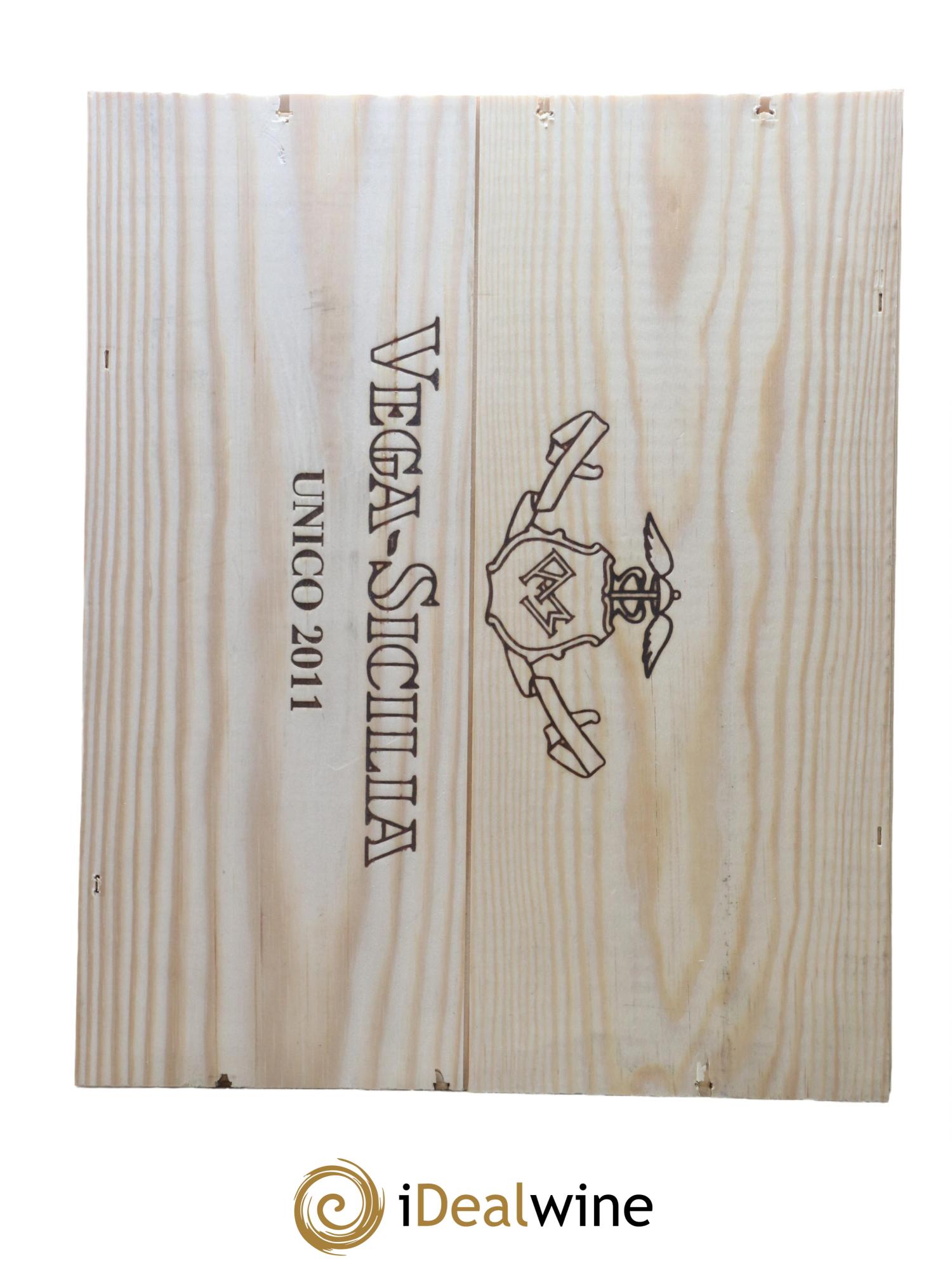 Ribera Del Duero DO Vega Sicilia Unico Famille Alvarez  2011 - Lot of 3 bottles - 3