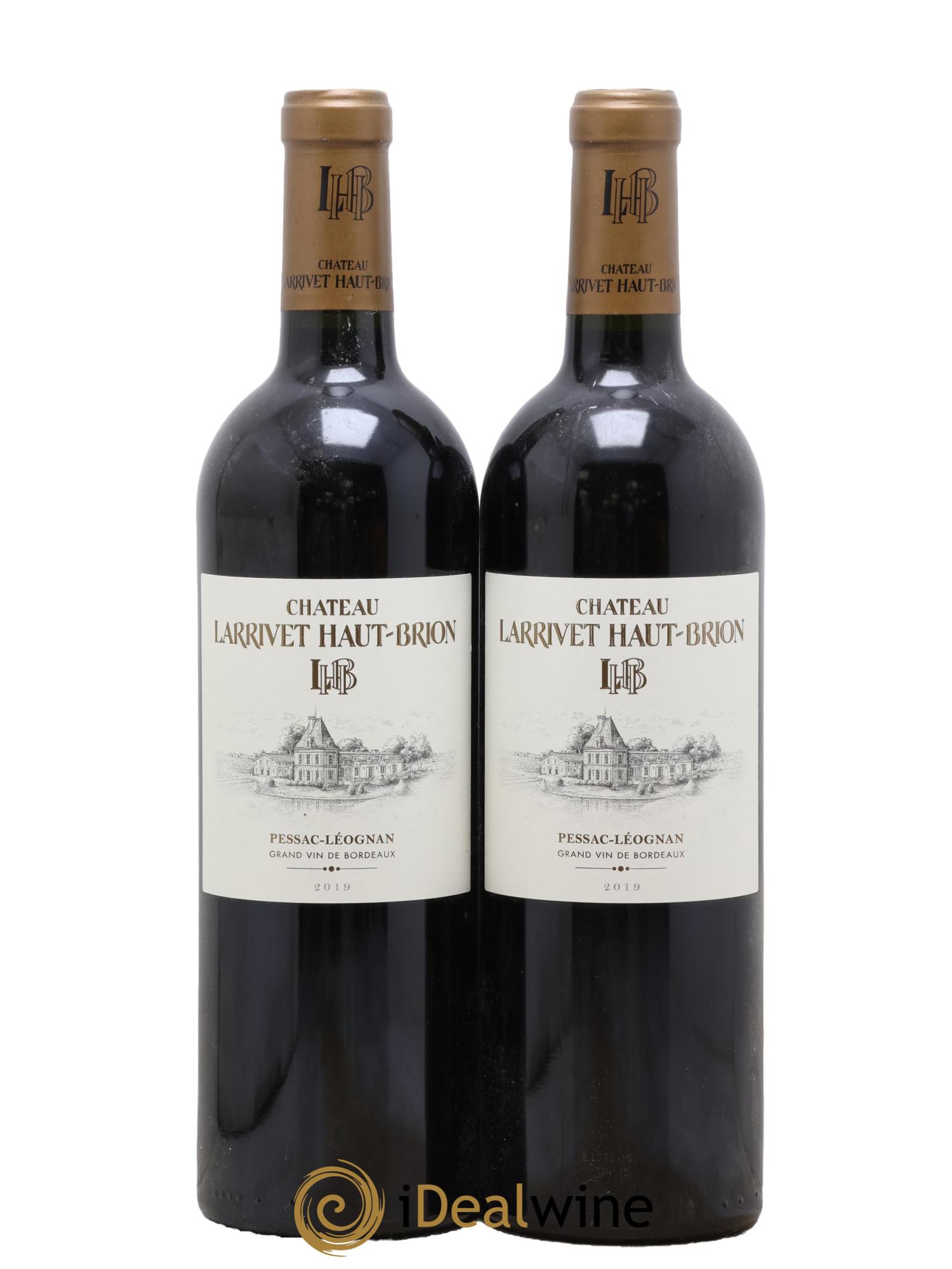 Château Larrivet Haut-Brion 2019 - Lot of 2 bottles - 0