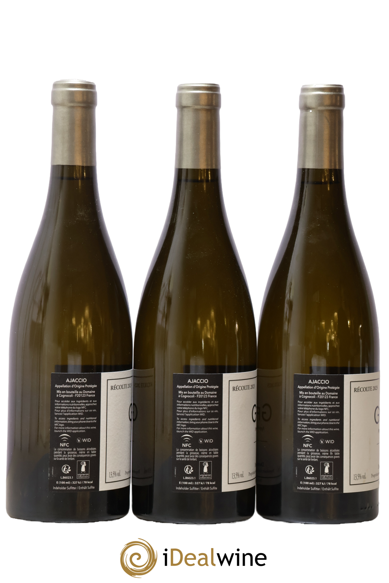 Ajaccio Granit Vaccelli 60 2023 - Lot de 3 bouteilles - 1