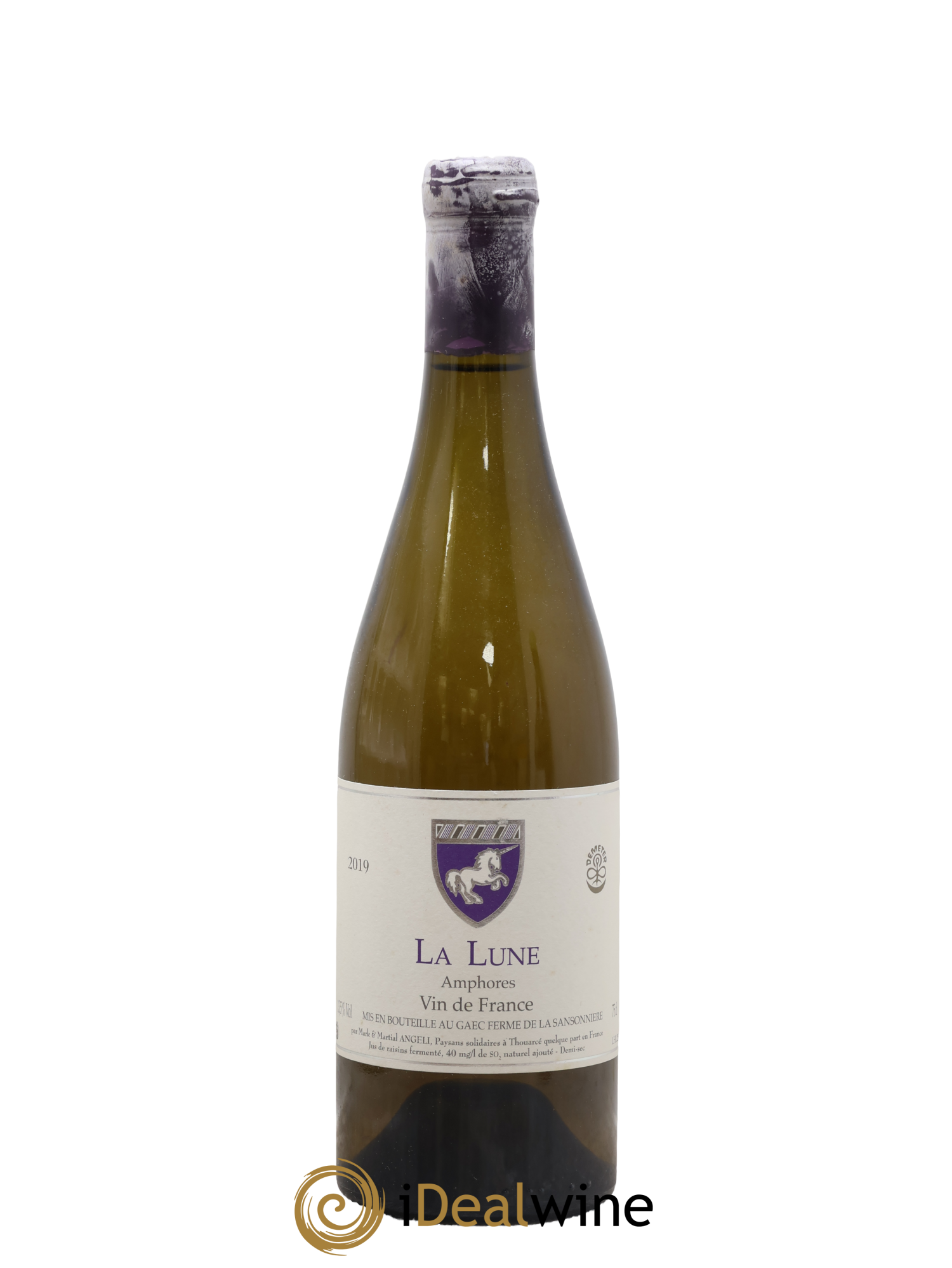 Vin de France La Lune Amphores Mark Angeli (Domaine) - Ferme de la Sansonnière 2019 - Posten von 1 Flasche - 0