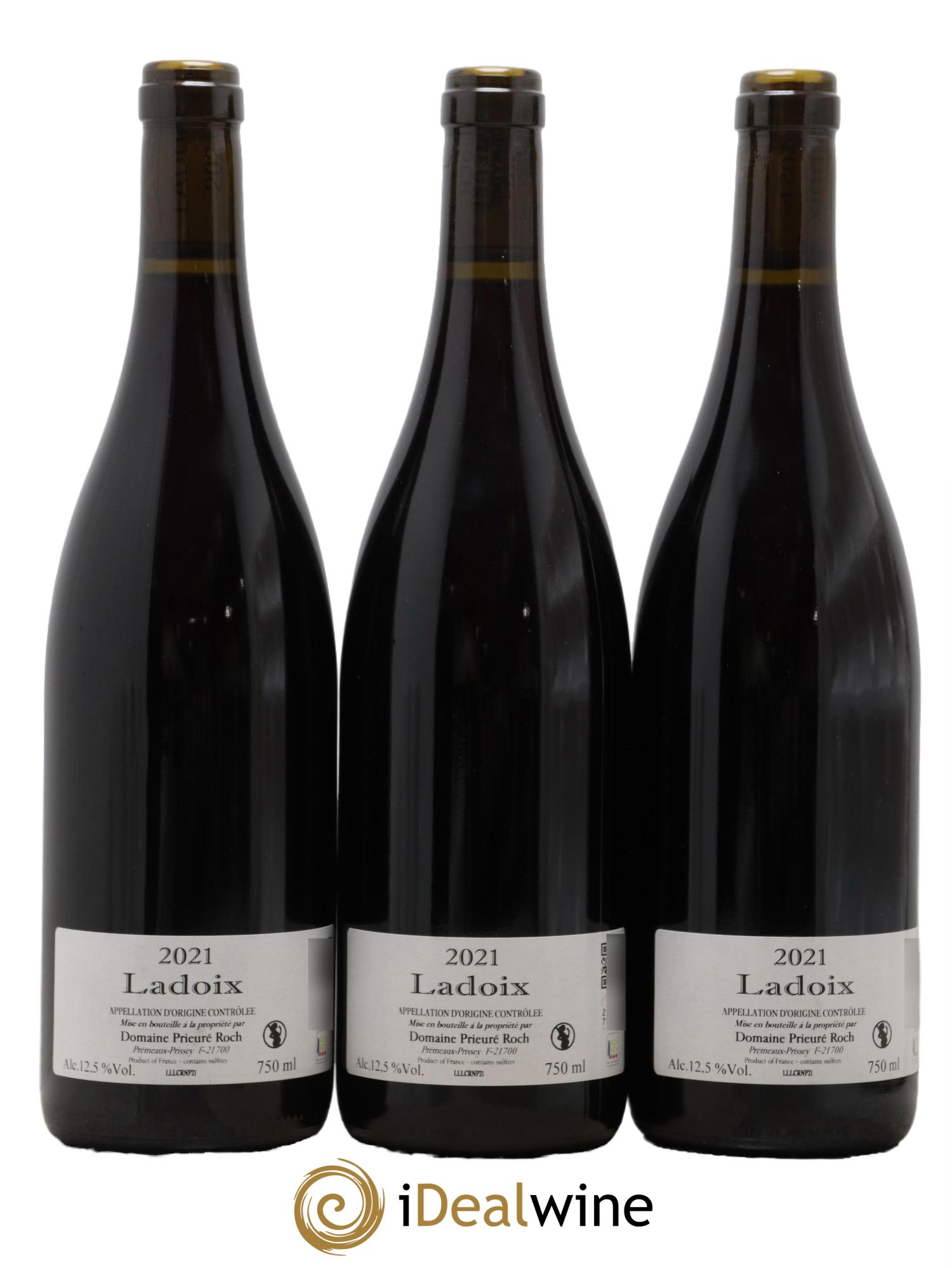 Ladoix Prieuré Roch 2021 - Lotto di 3 bottiglie - 1