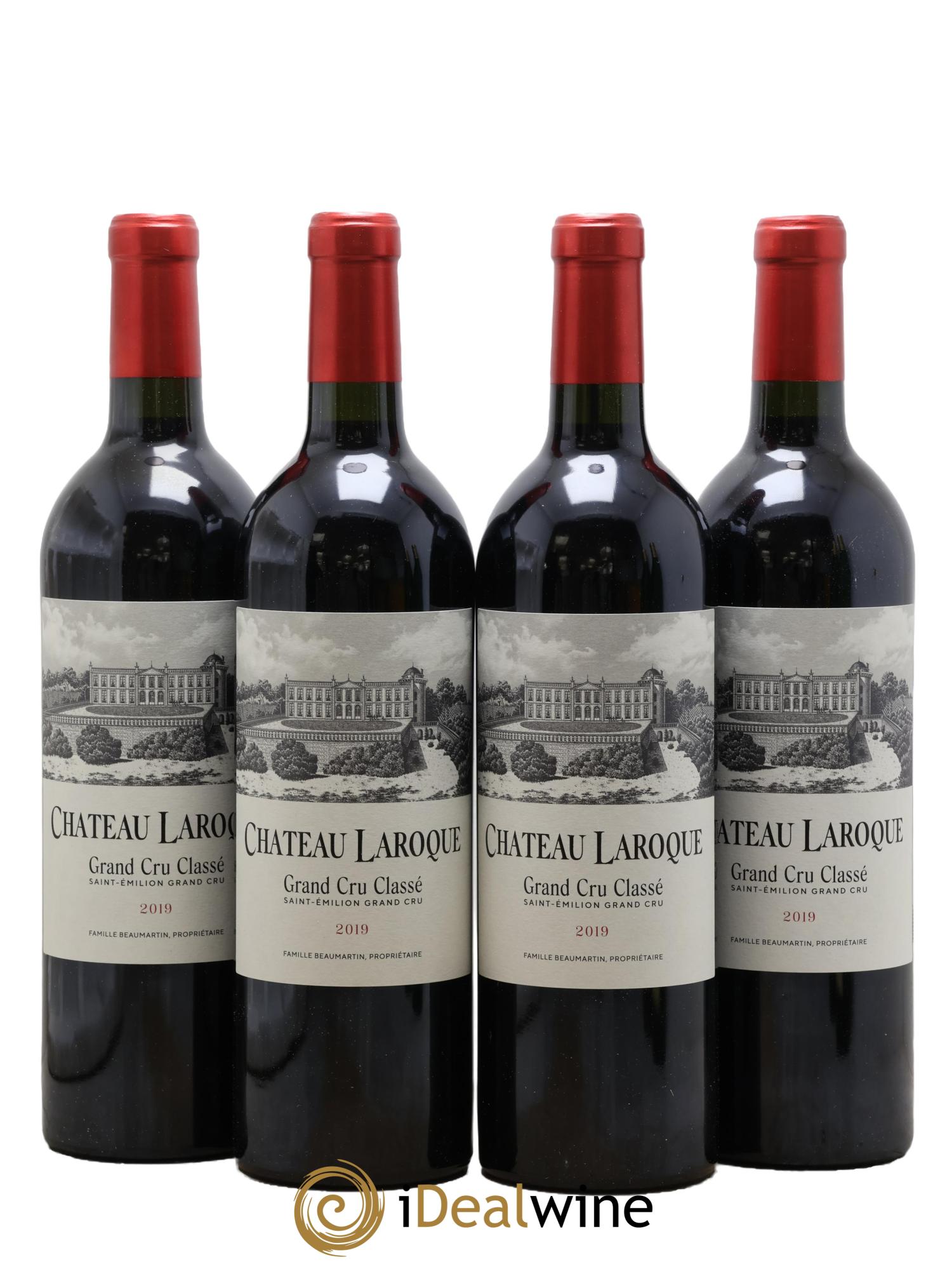 Château Laroque Grand Cru Classé 2019 - Lot de 4 bouteilles - 0