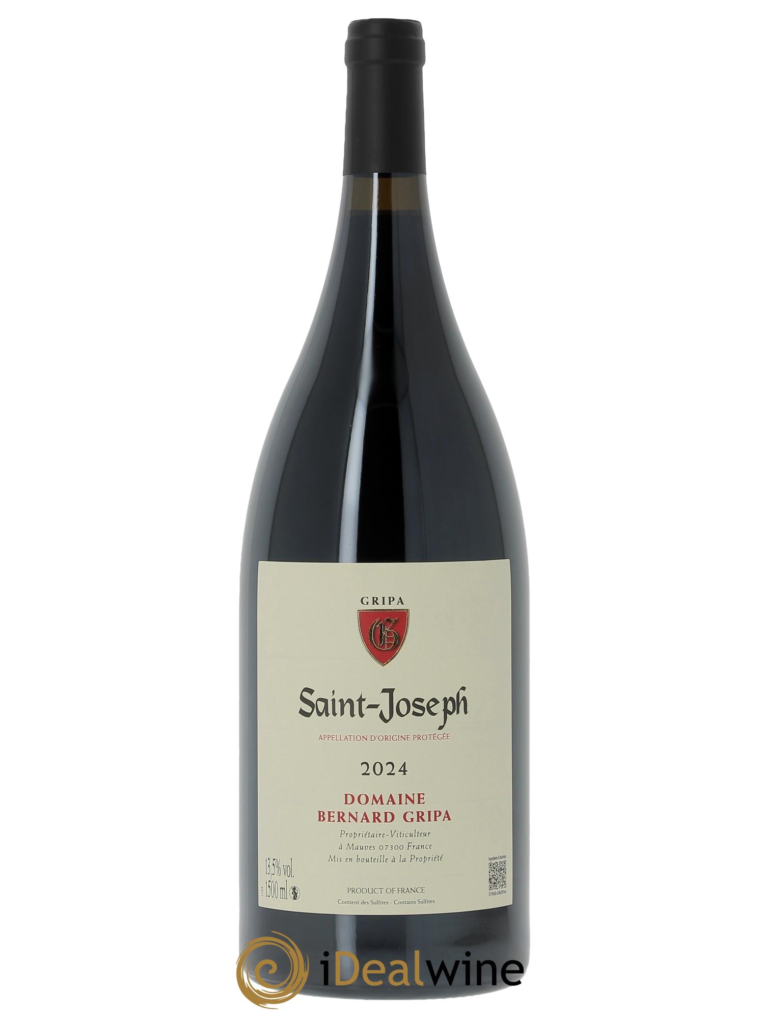 Saint-Joseph Bernard Gripa (Domaine) 2024 - Lotto di 1 magnum - 0