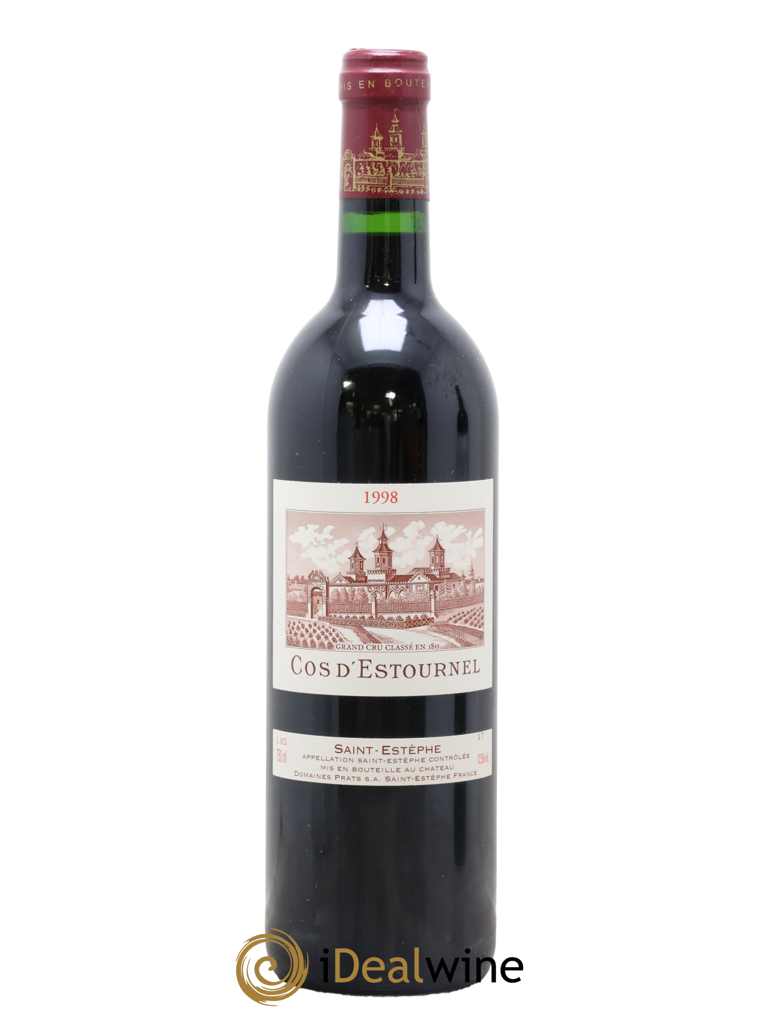 Cos d'Estournel 2ème Grand Cru Classé 1998 - Lot de 1 bouteille - 0