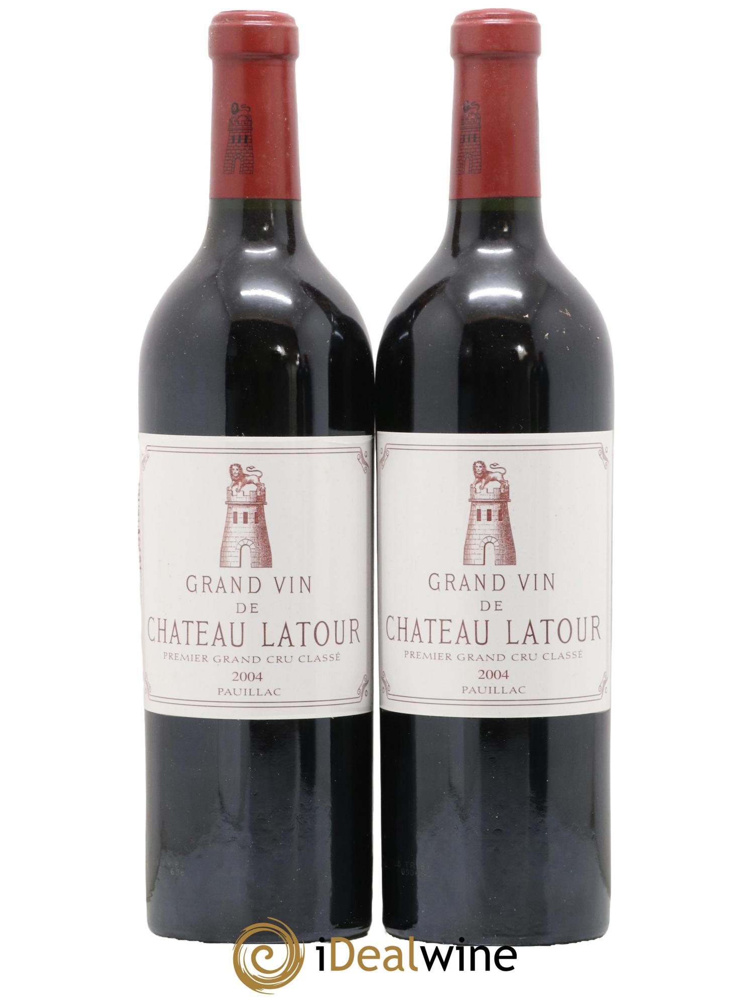 Caisse Primeurs 2 Petrus 2 Mouton 2 Cheval Blanc 2 Latour 2 Margaux 2 Lafitte 2004 - Lot de 12 bouteilles - 7