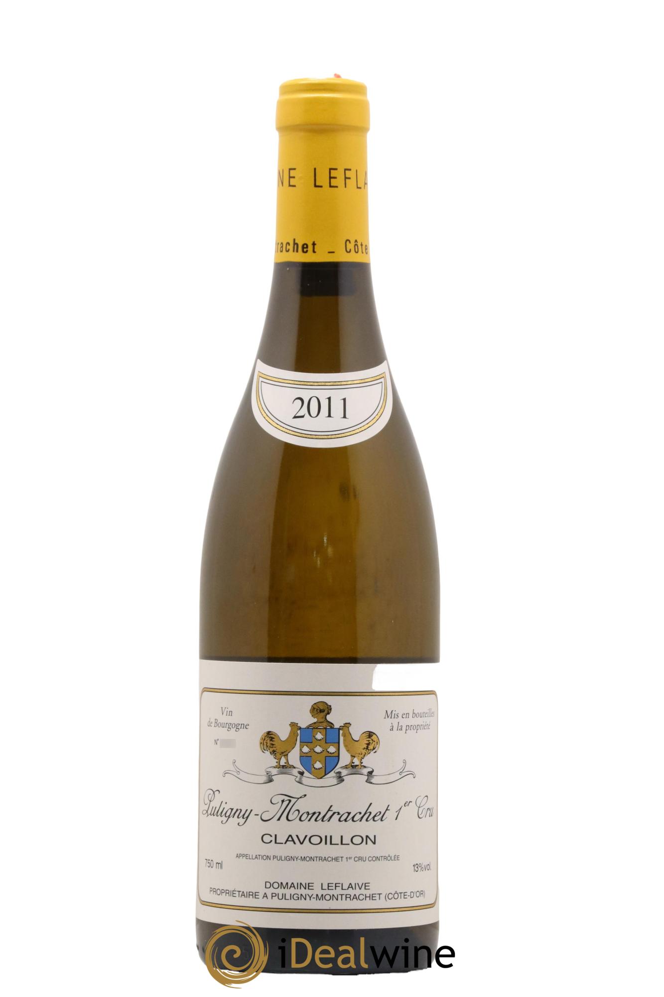 Puligny-Montrachet 1er Cru Clavoillon Leflaive (Domaine) 2011 - Lot de 1 bouteille - 0