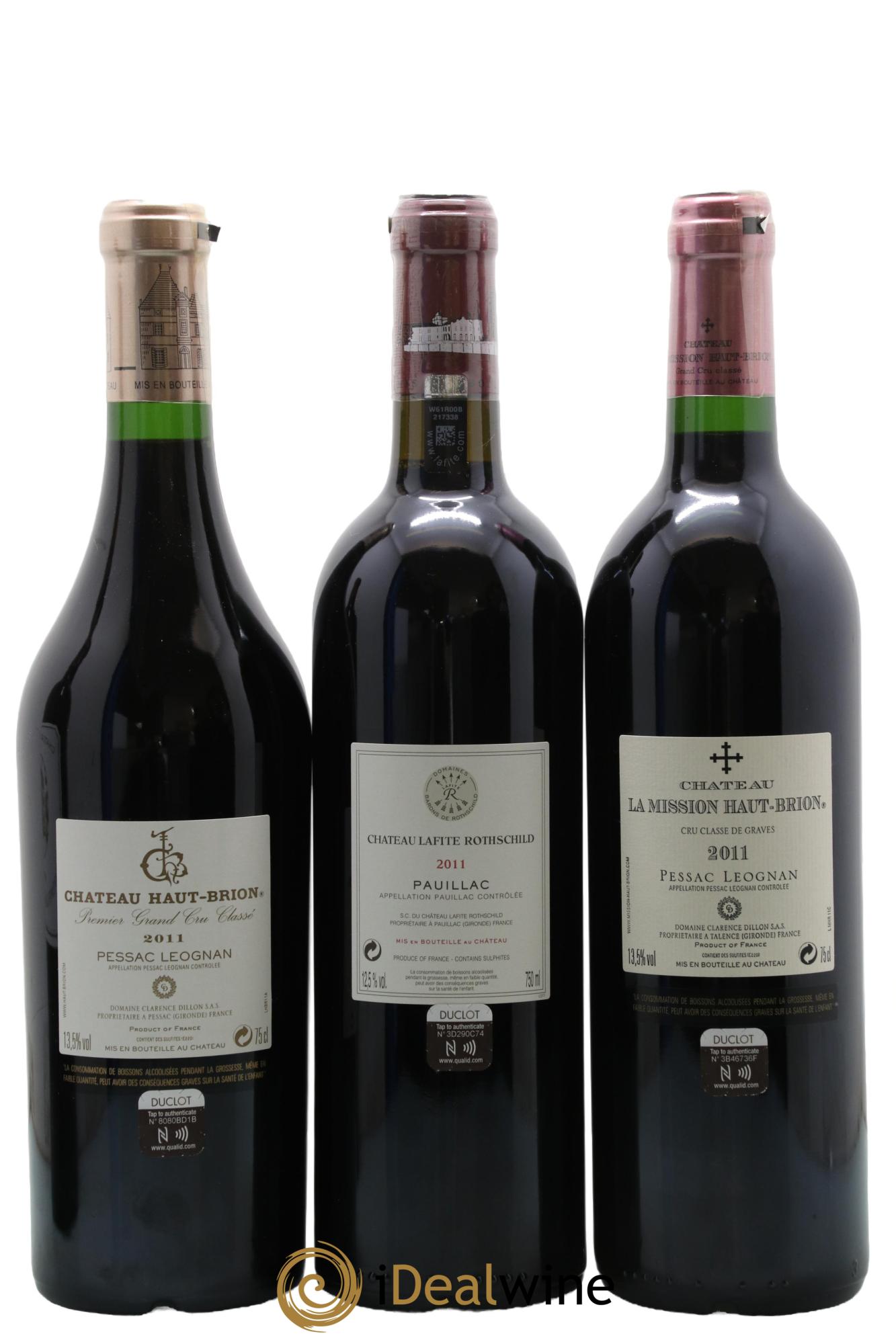 Caisse Duclot 2011 - Lot de 9 bouteilles - 6