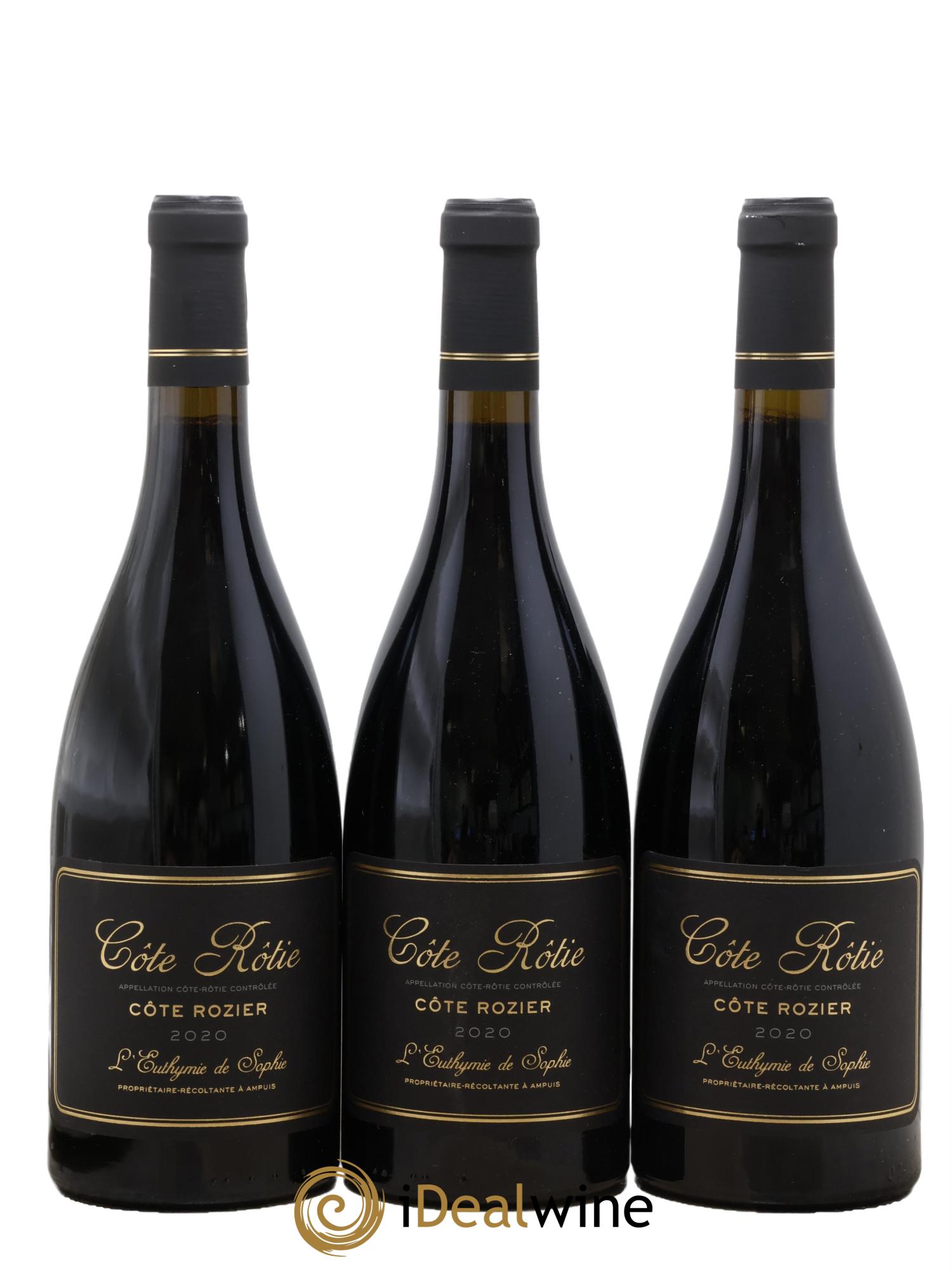 Côte-Rôtie Côte Rozier L'Euthymie de Sophie 2020 - Lotto di 3 bottiglie - 0