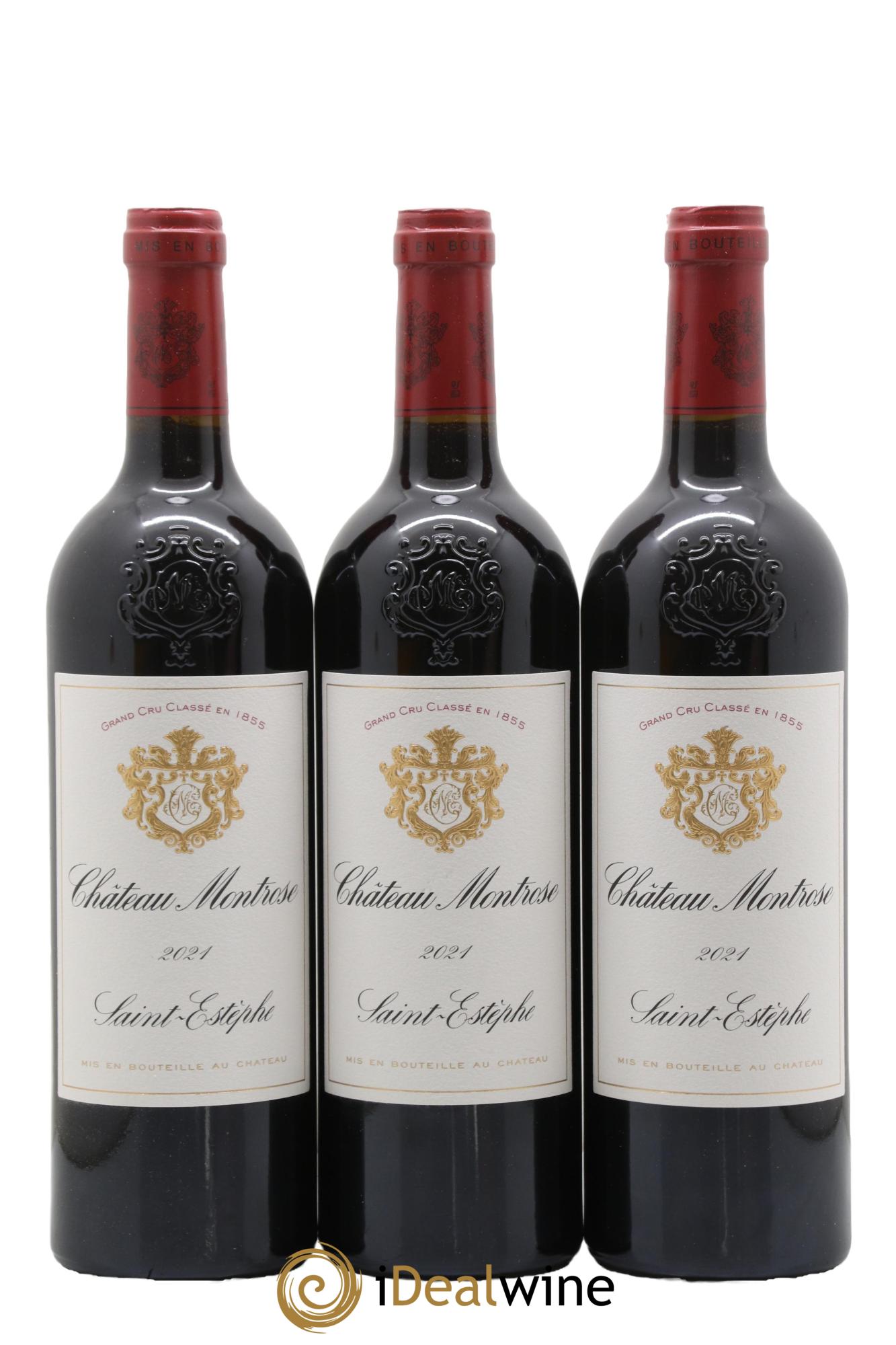 Château Montrose 2ème Grand Cru Classé  2021 - Lot de 3 bouteilles - 0