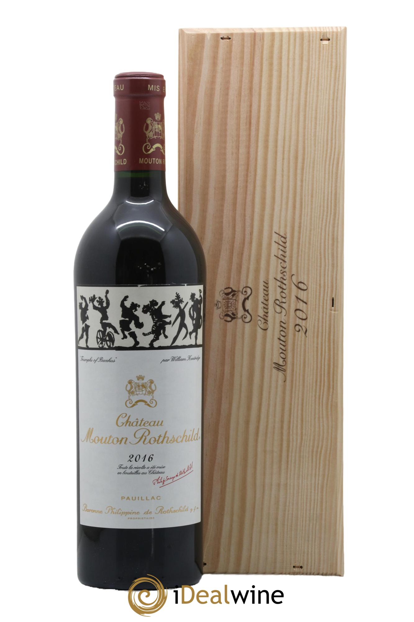 Château Mouton Rothschild 1er Grand Cru Classé 2016 - Posten von 1 Flasche - 1