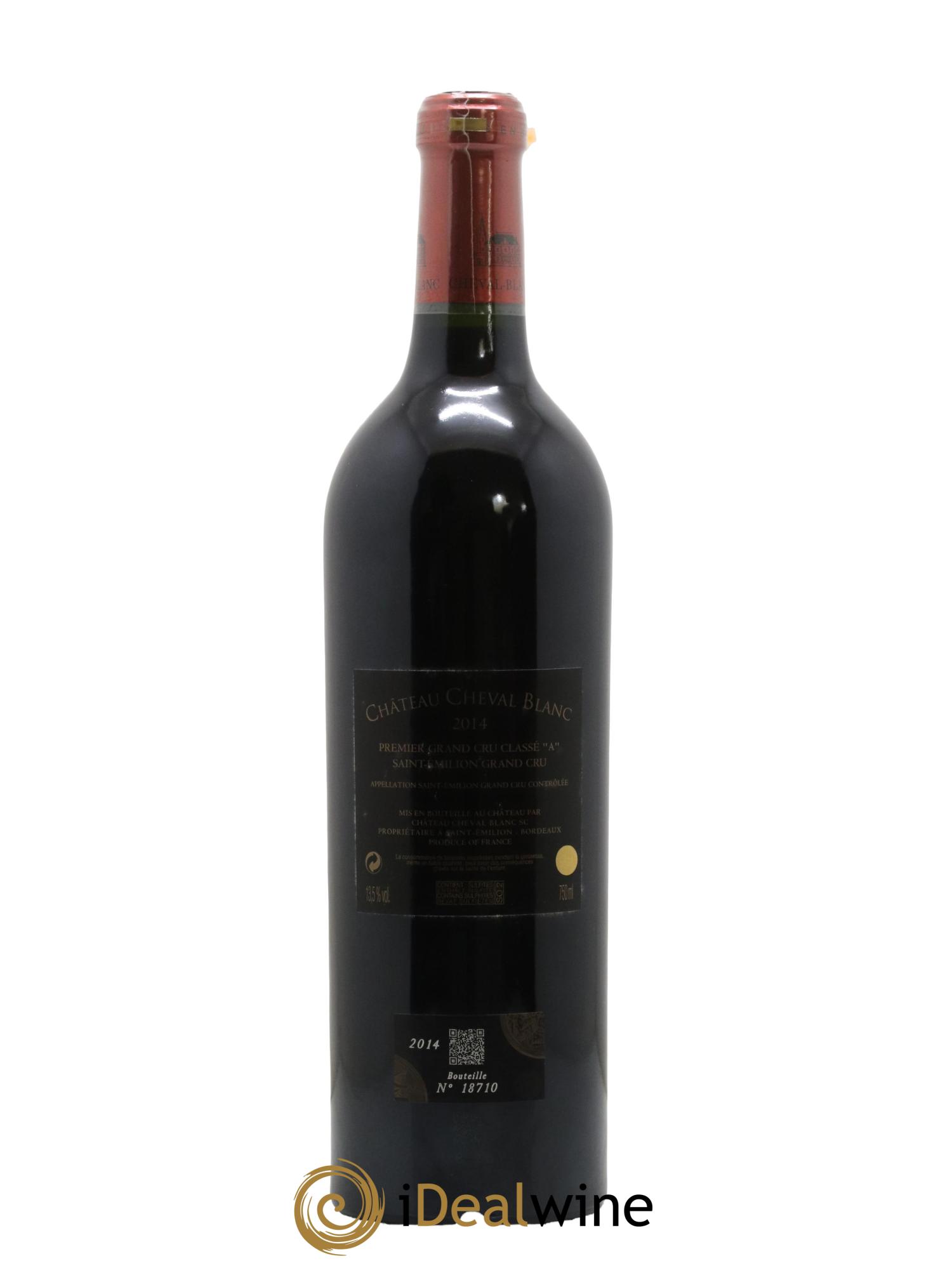 Château Cheval Blanc 1er Grand Cru Classé A 2014 - Lot de 1 bouteille - 1