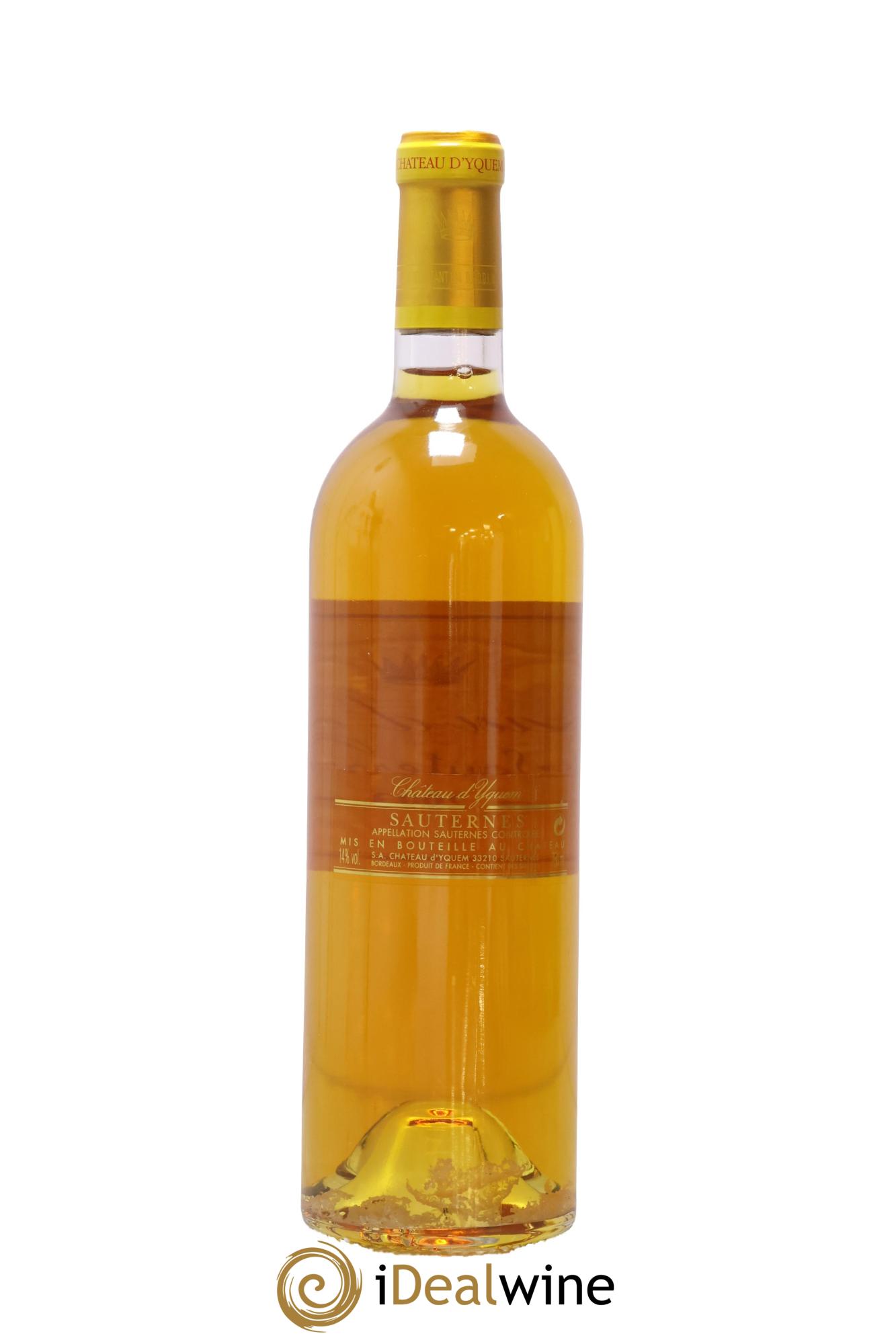 Château d' Yquem 1er Cru Classé Supérieur 2003 - Lot de 1 bouteille - 1