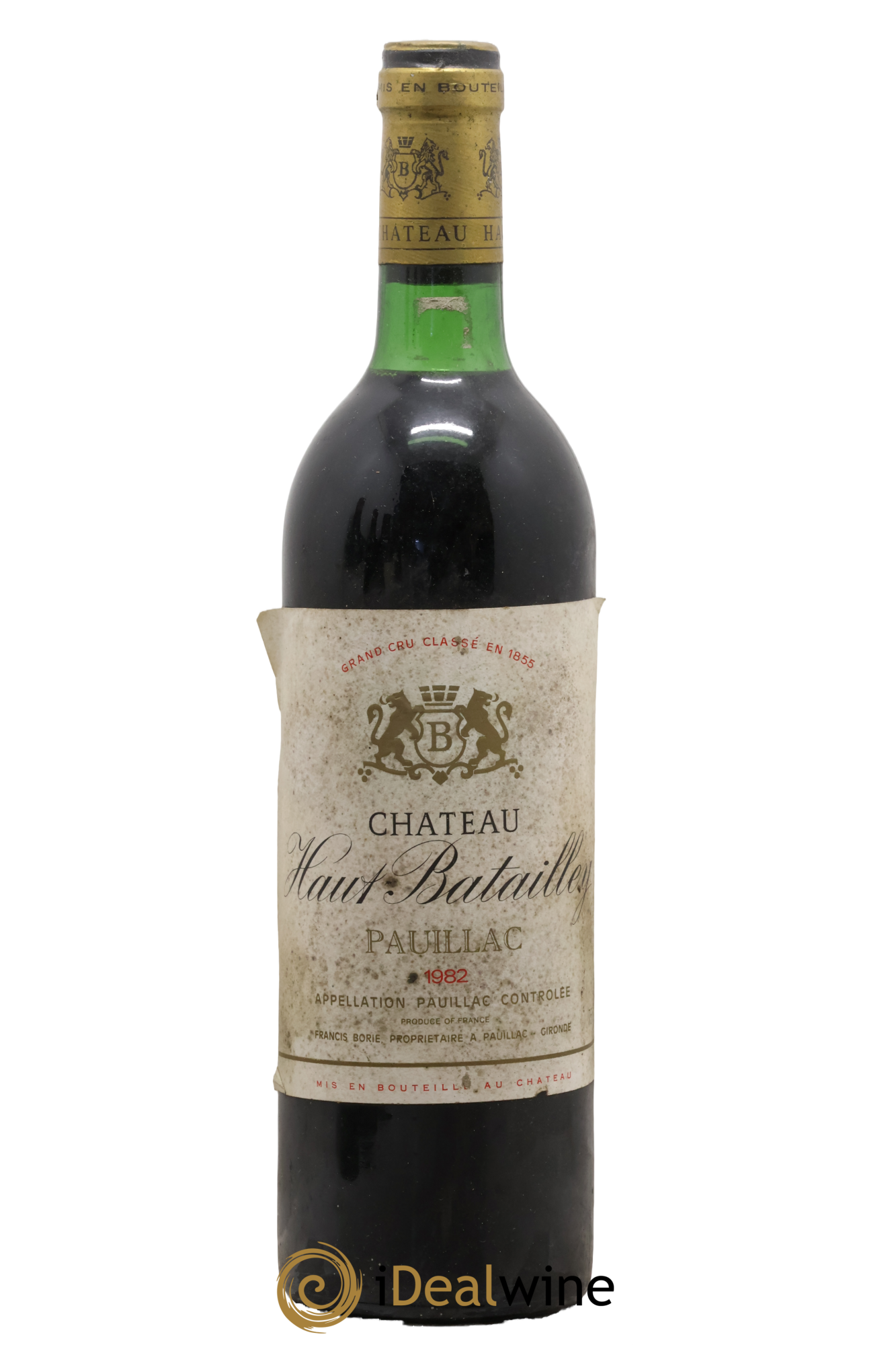 Château Haut Batailley 5ème Grand Cru Classé 1982 - Lot of 1 bottle - 0