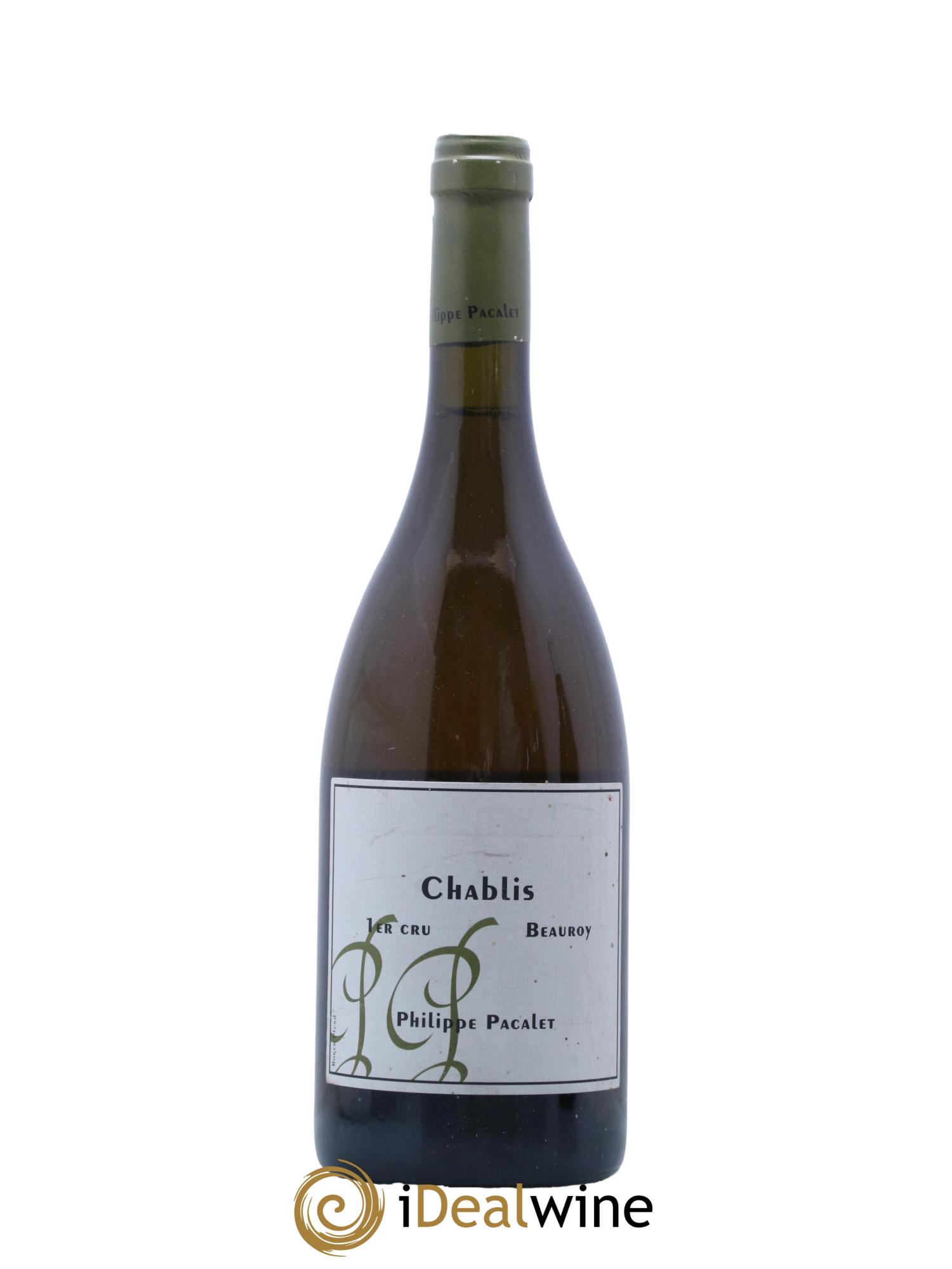 Chablis 1er Cru Beauroy Domaine Philippe Pacalet 2008 - Lot de 1 bouteille - 0