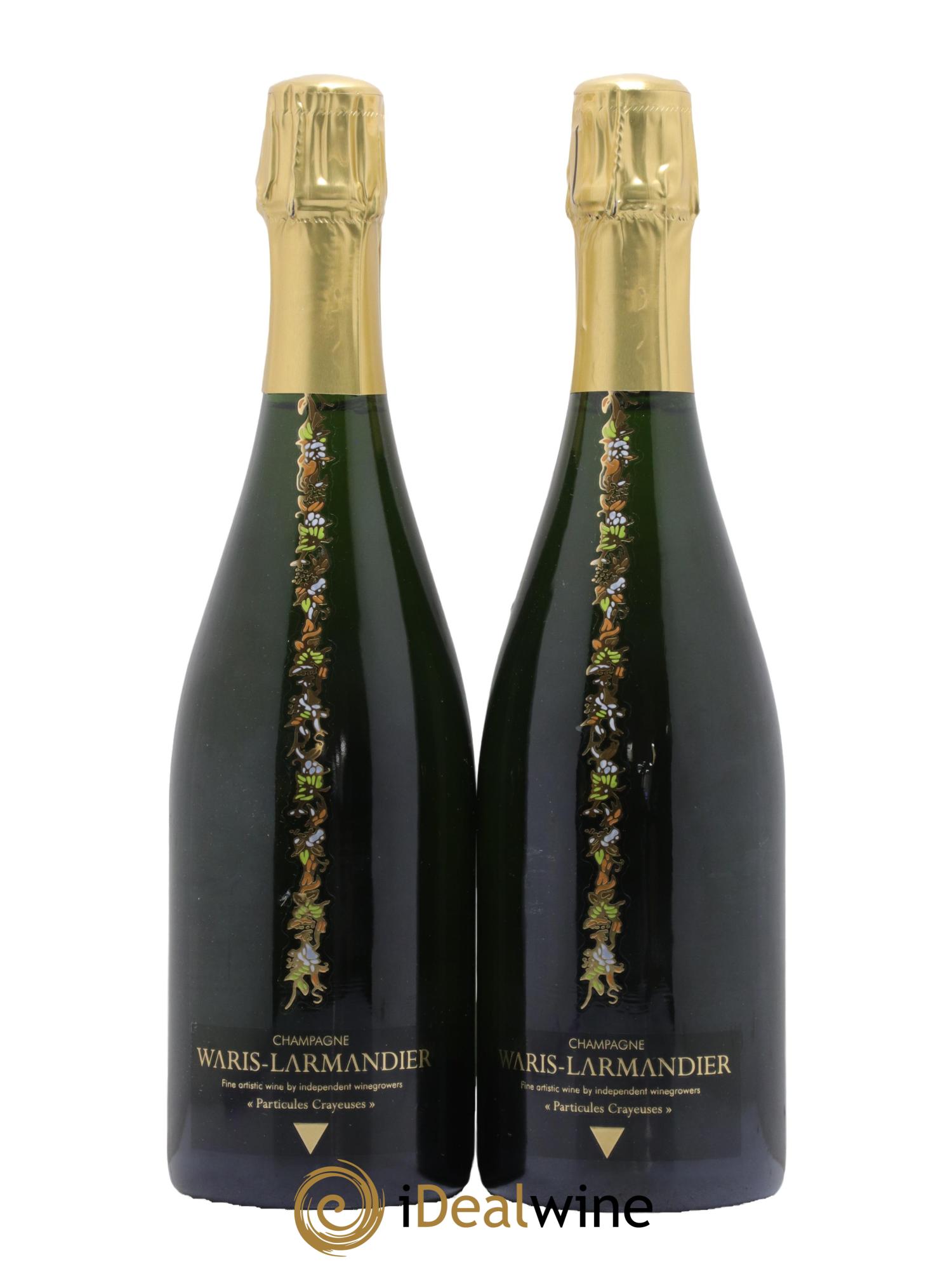Champagne Blanc de Blancs Grand Cru Extra Brut Particules Crayeuses Waris-Larmandier - Lot de 2 bouteilles - 0