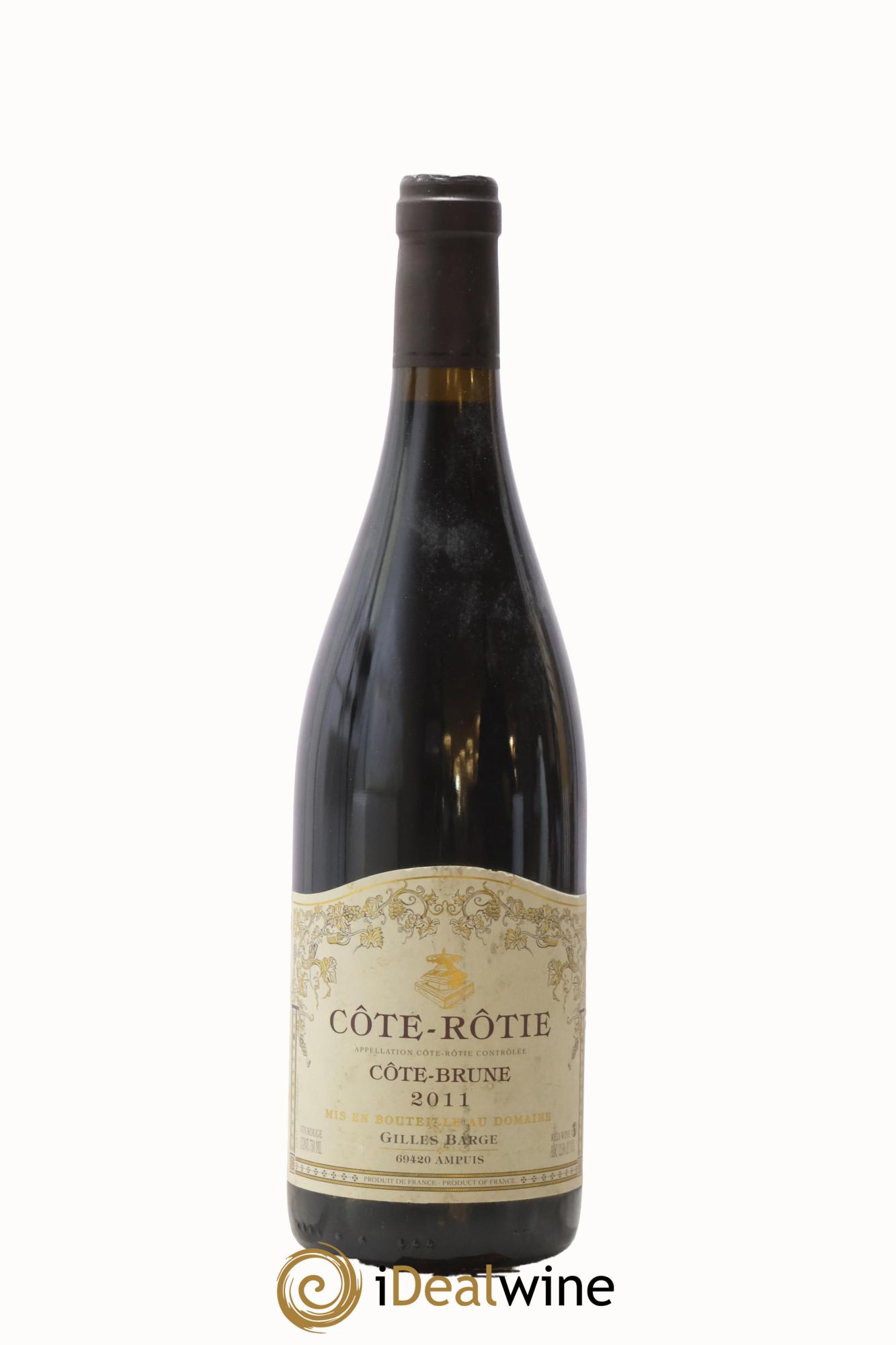 Côte-Rôtie Côte-Brune Barge (Domaine) 2011 - Posten von 1 Flasche - 0