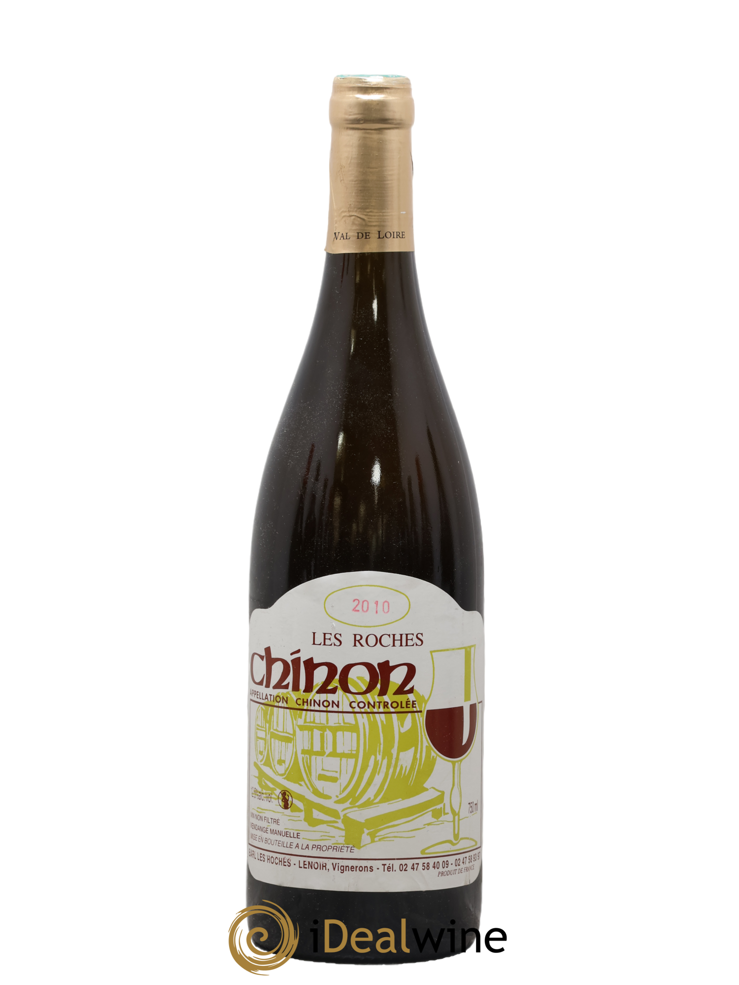 Chinon Les Roches Lenoir (Domaine) 2010 - Lot de 1 bouteille - 0