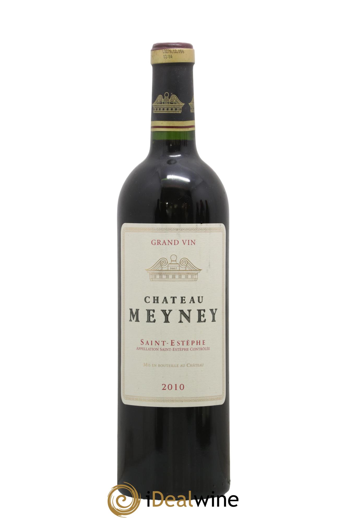 Château Meyney 2010 - Lot de 1 bouteille - 0