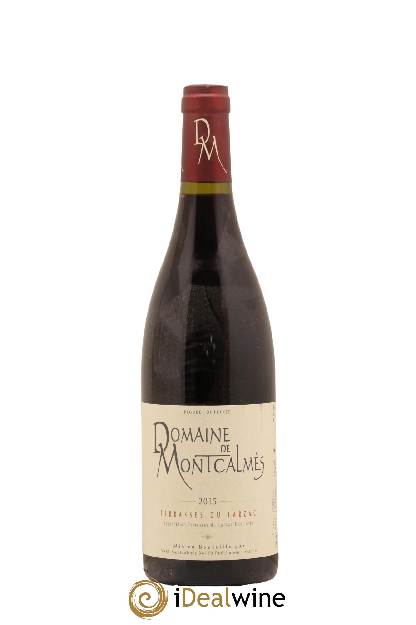 Terrasses du Larzac Domaine de Montcalmès Frédéric Pourtalié 2015 - Lot de 1 bouteille - 0