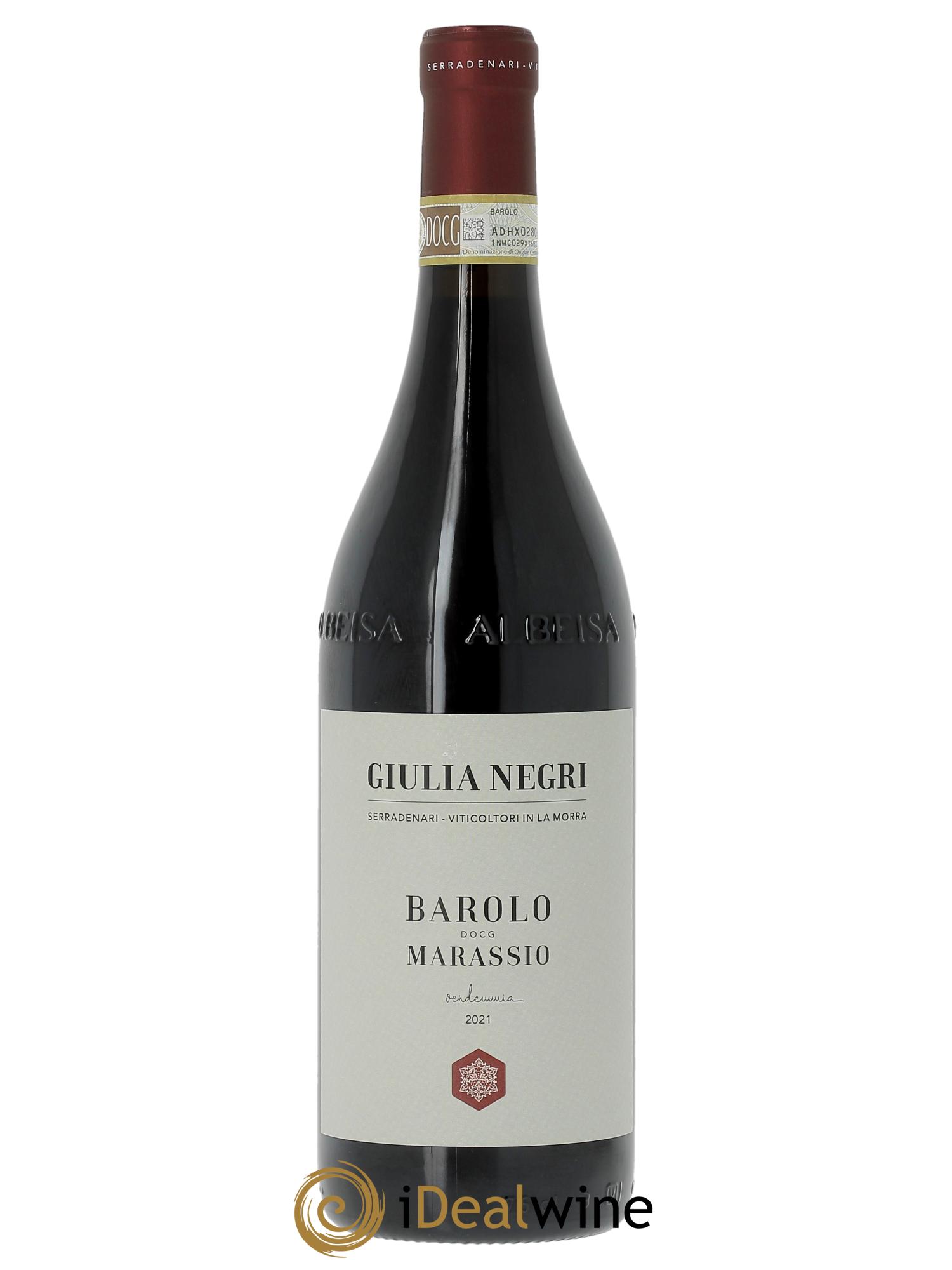 Barolo DOCG Barolo Marassio Giulia Negri 2021 - Lot de 1 bouteille - 0