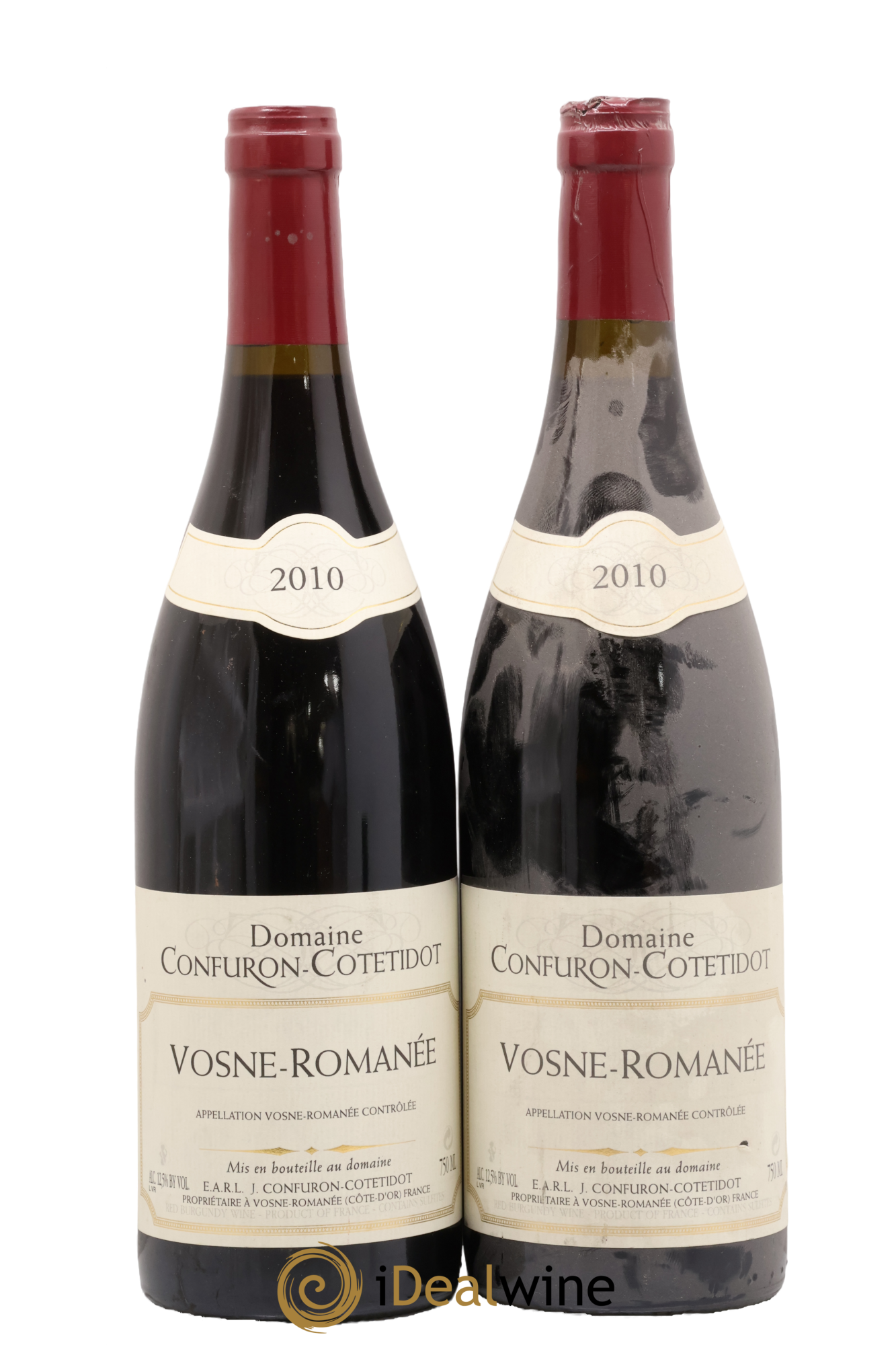 Vosne-Romanée Confuron-Cotetidot 2010 - Lot de 2 bouteilles - 0