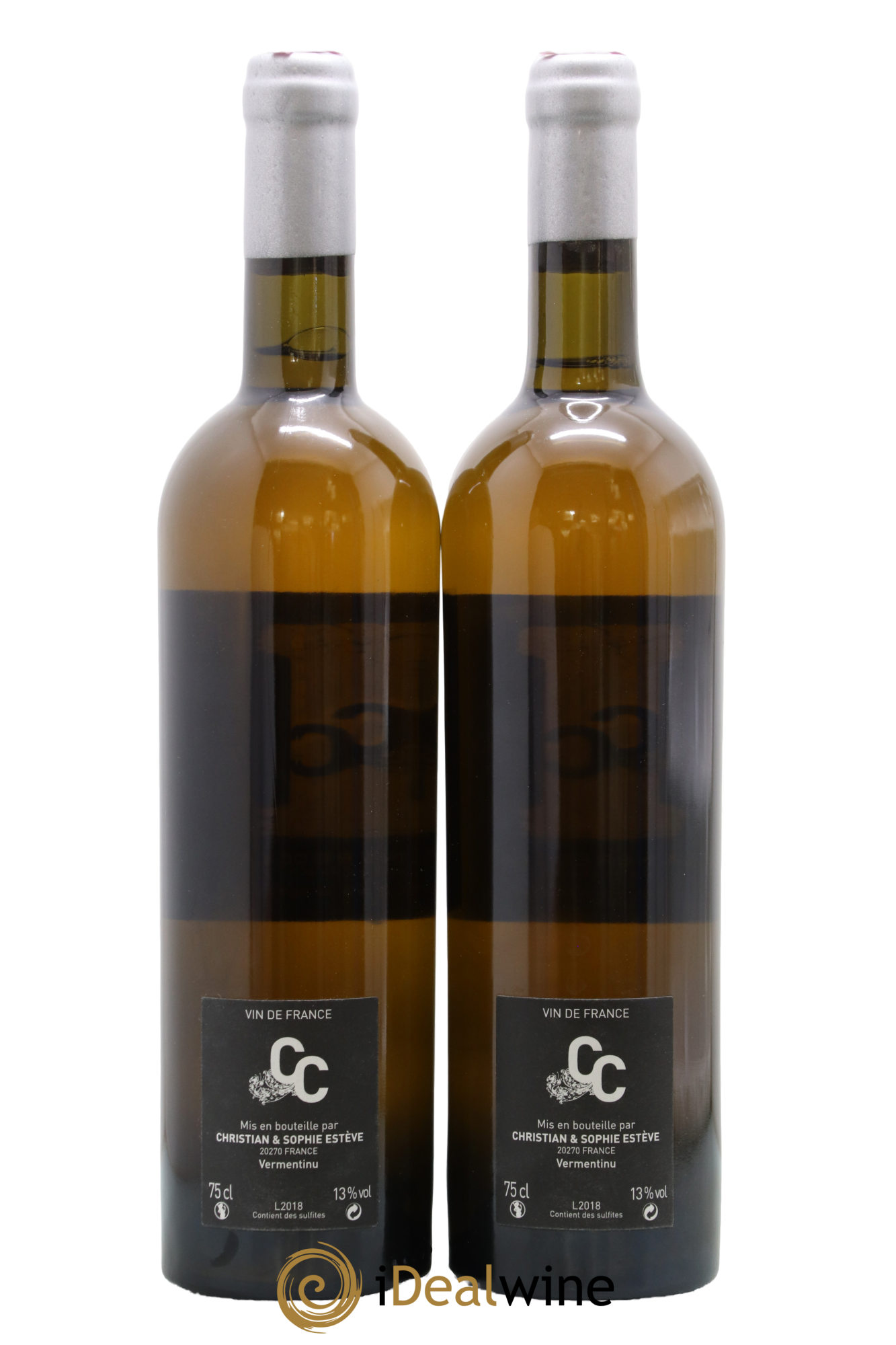 Vin de Corse Figue Vermentino Amphore Clos Canereccia 2018 - Lot de 2 bouteilles - 1