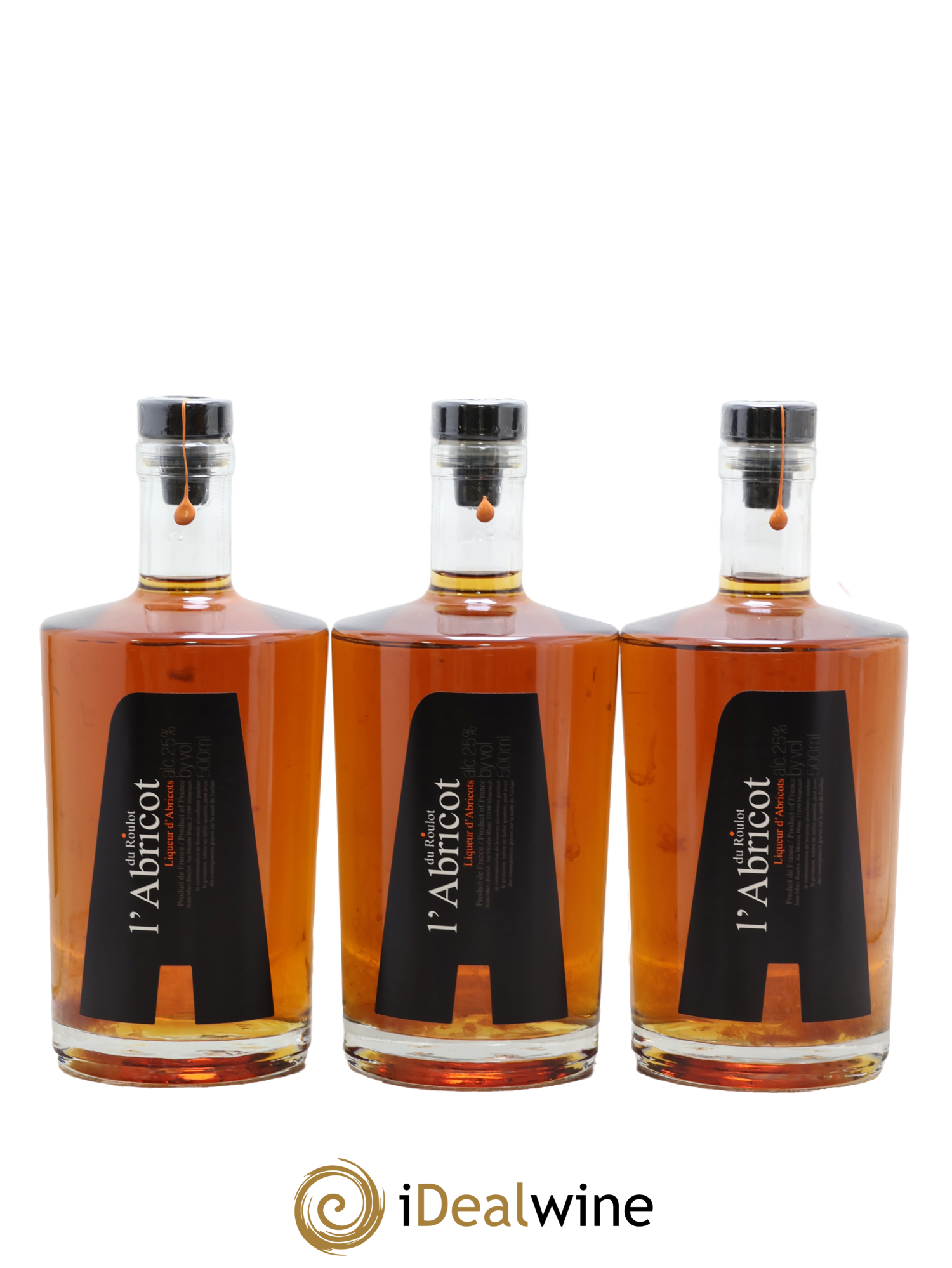 Liqueur L'Abricot du Roulot Roulot (Domaine) 2018 - Lot of 3 500ml formats - 0