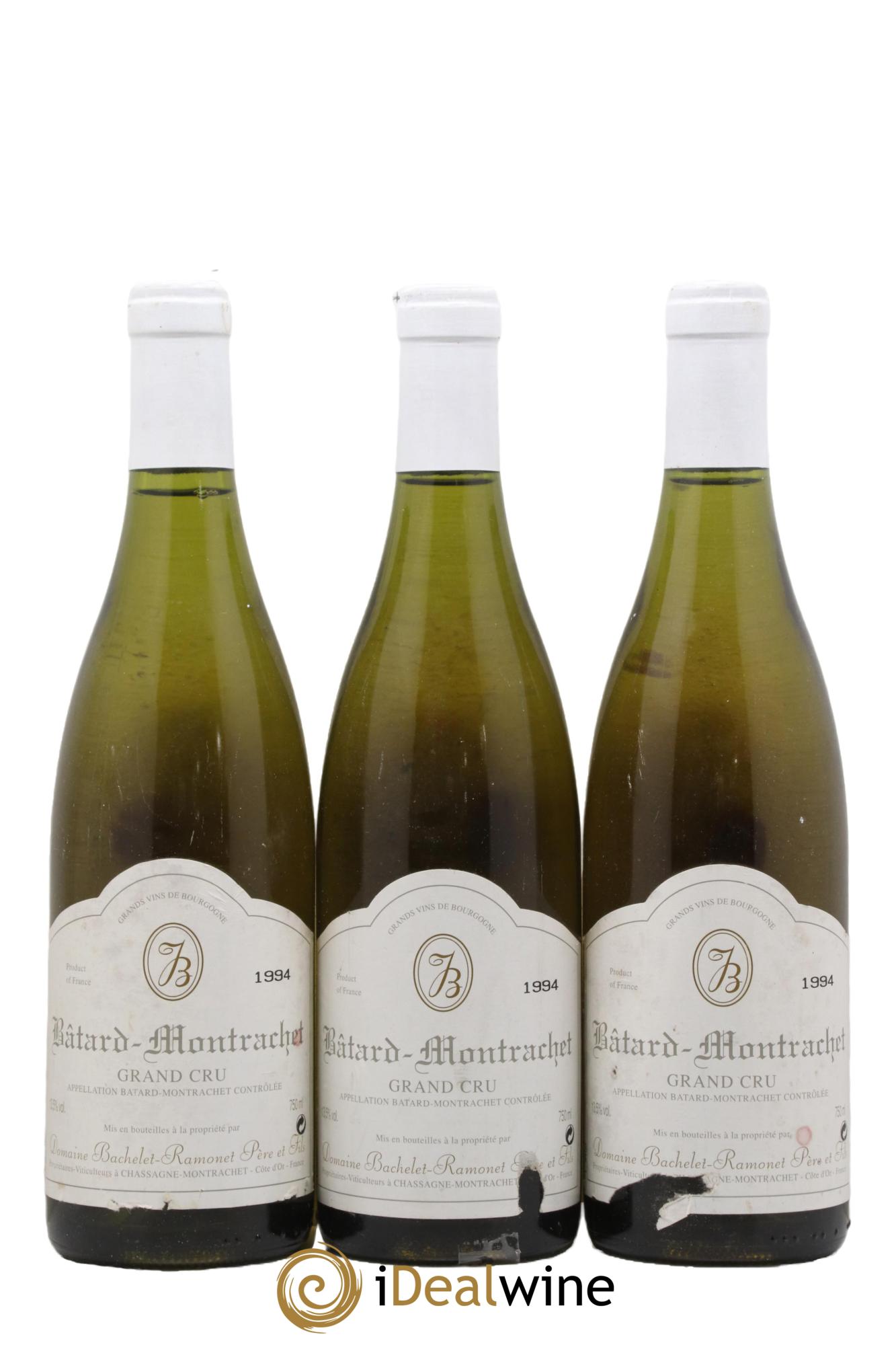 Bâtard-Montrachet Grand Cru Bachelet-Ramonet (Domaine) 1994 - Lot de 3 bouteilles - 0