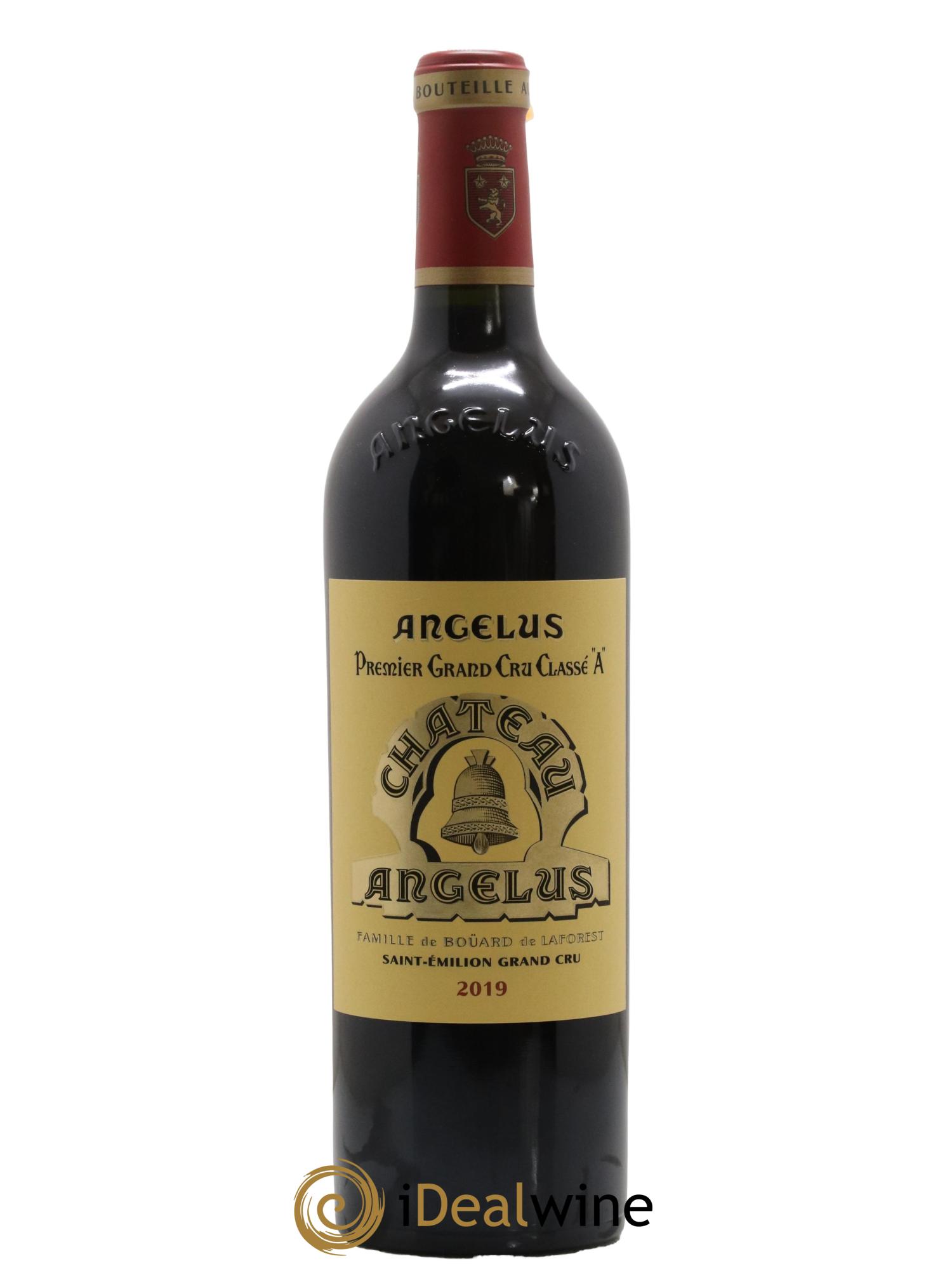 Château Angélus 1er Grand Cru Classé A 2019 - Lot de 1 bouteille - 0
