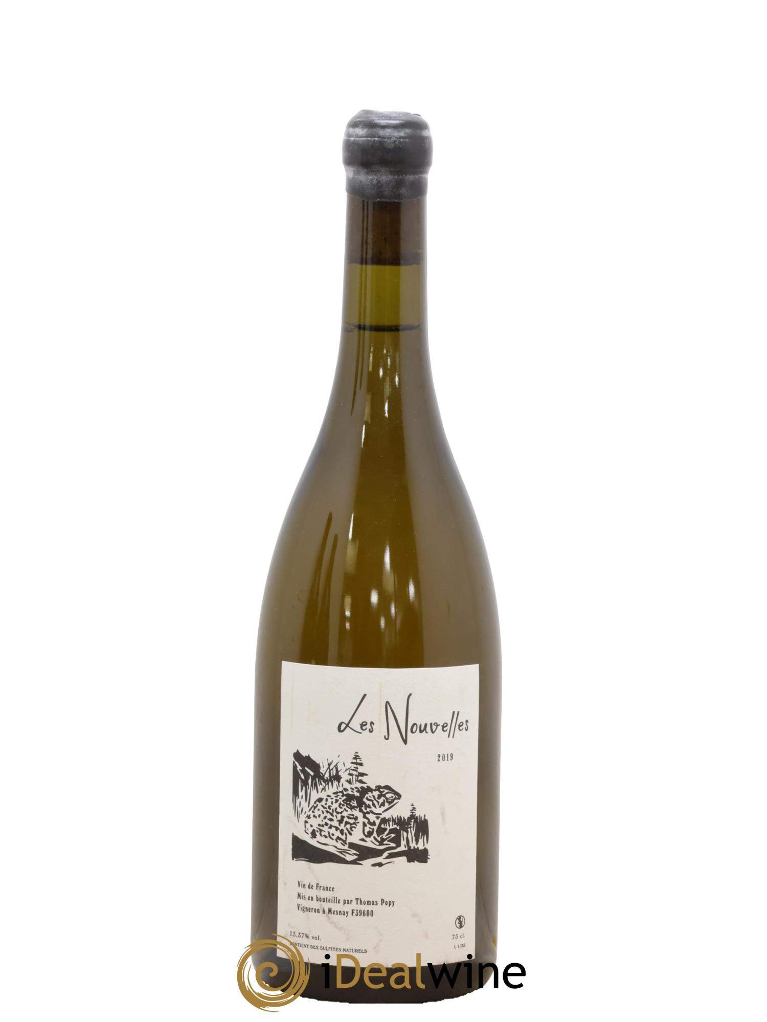 Vin de France Les Nouvelles Thomas Popy 2019 - Lot de 1 bouteille - 0