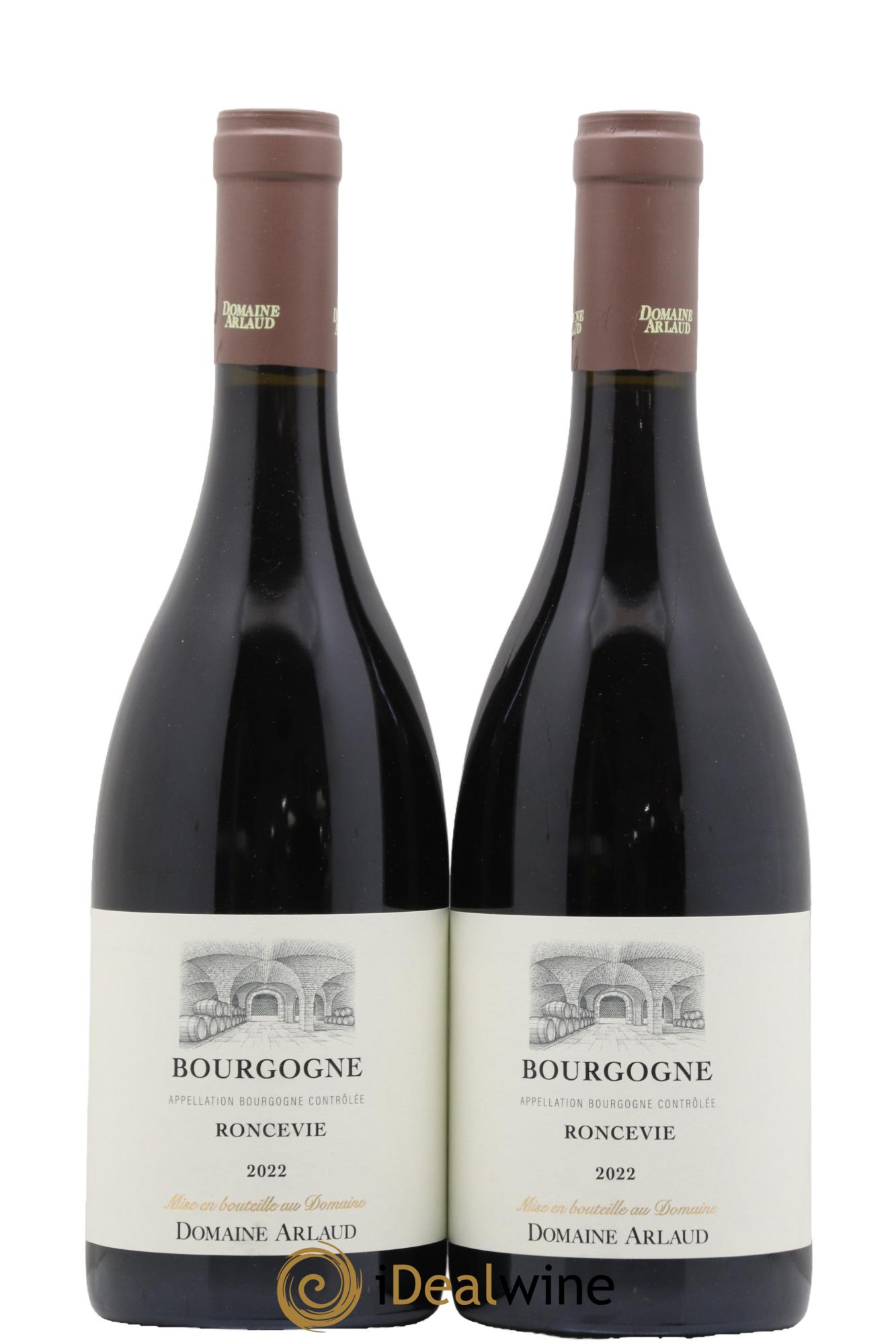 Bourgogne Roncevie Arlaud 2022 - Lot de 2 bouteilles - 0