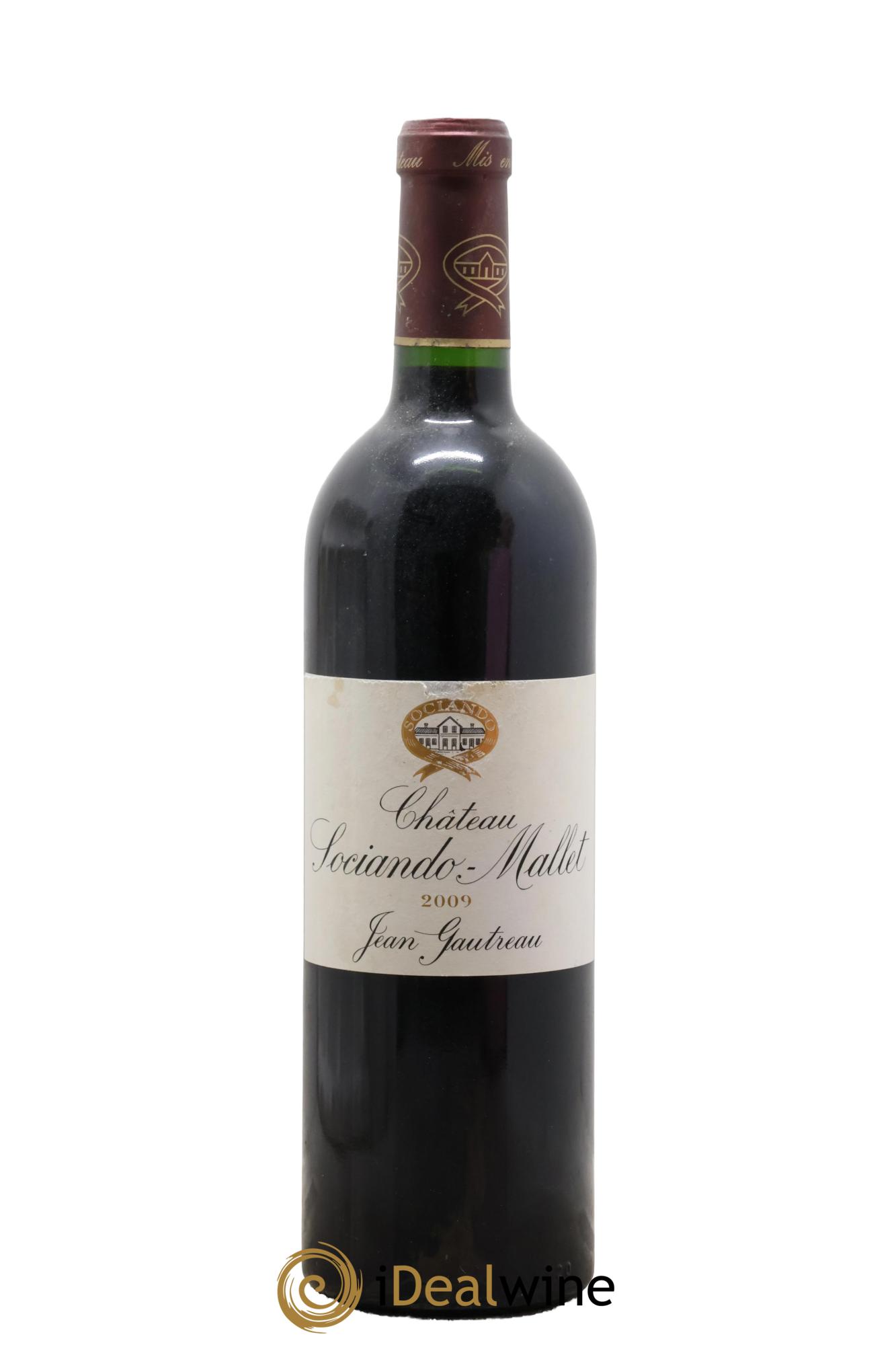 Château Sociando Mallet 2009 - Lot of 1 bottle - 0